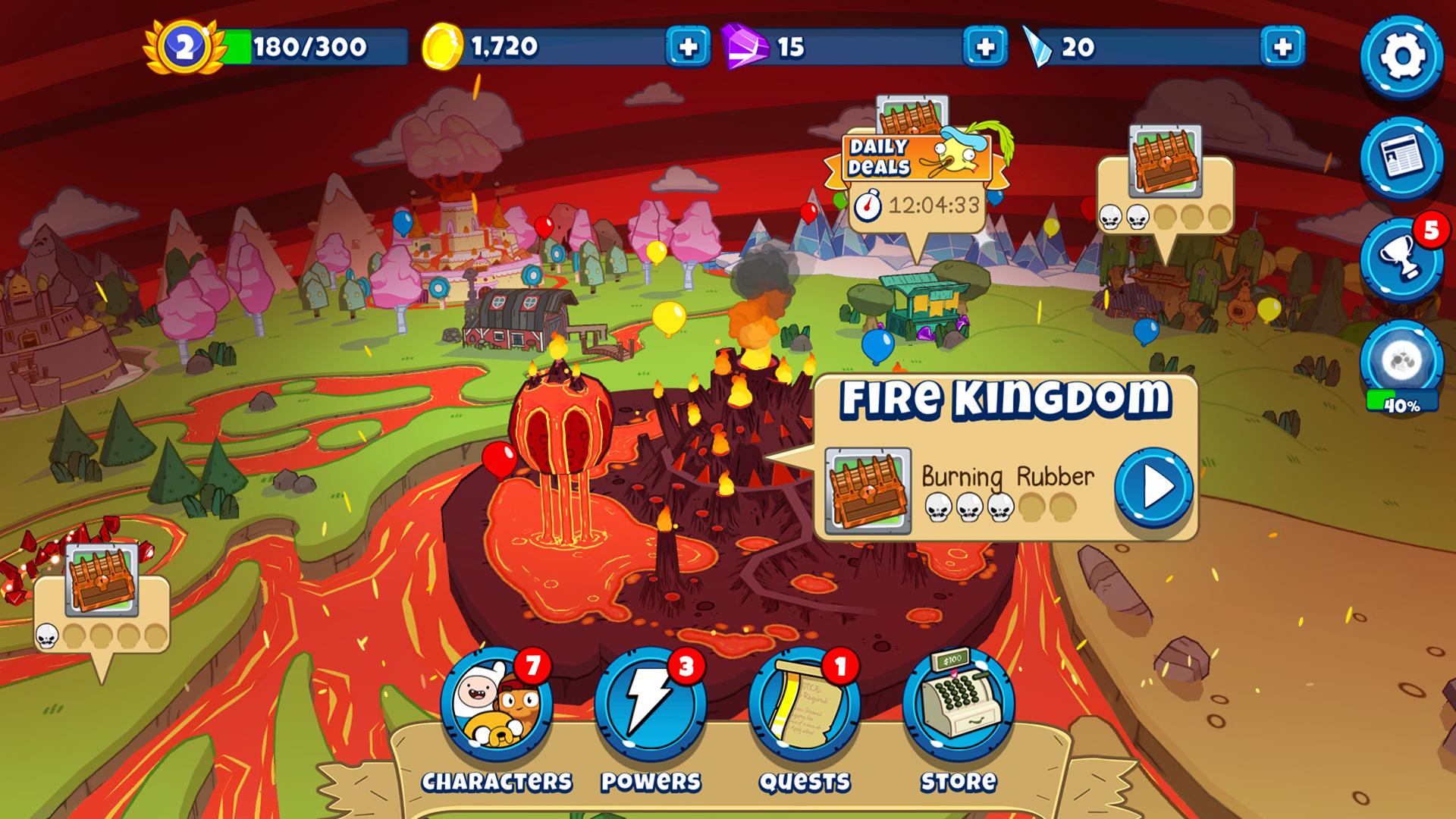 اسکرین شات 3 بازی Bloons Adventure Time TD
