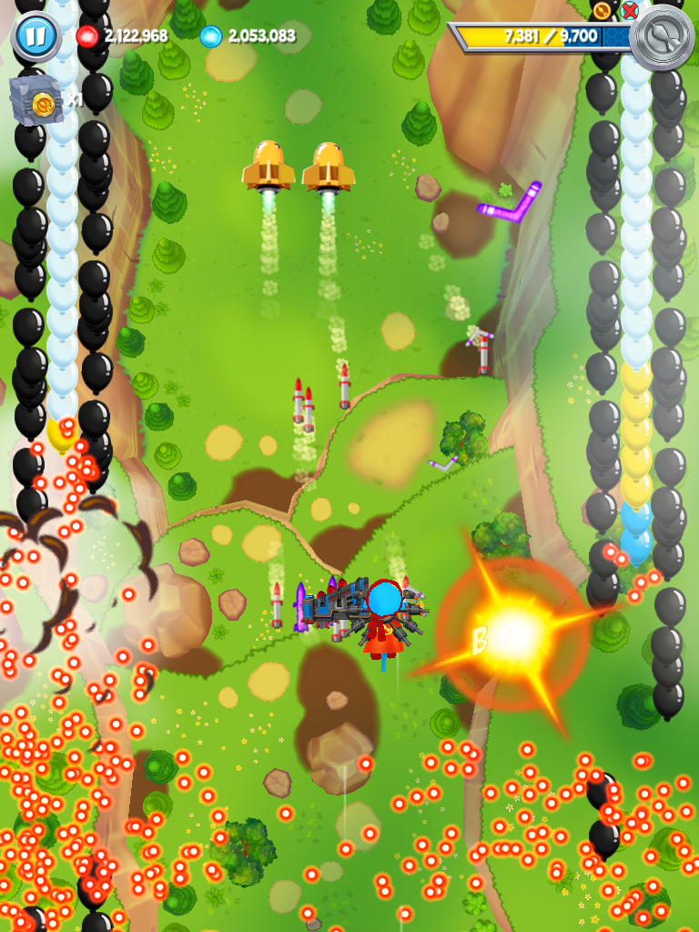 اسکرین شات 4 بازی Bloons Supermonkey 2