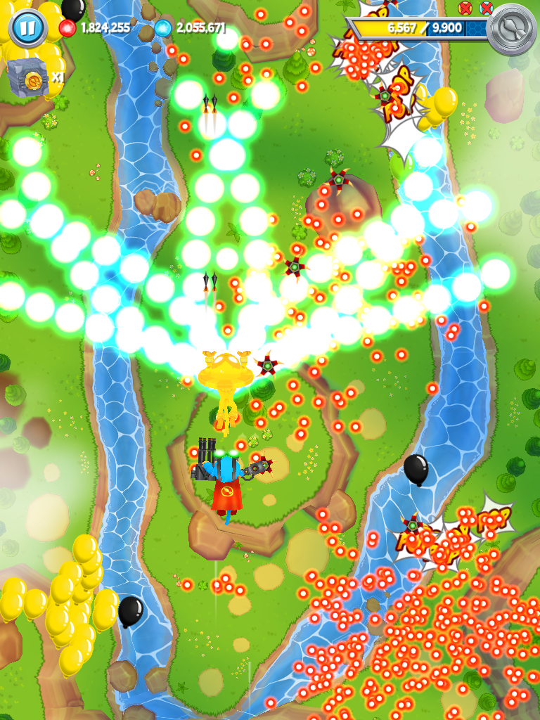 اسکرین شات 1 بازی Bloons Supermonkey 2
