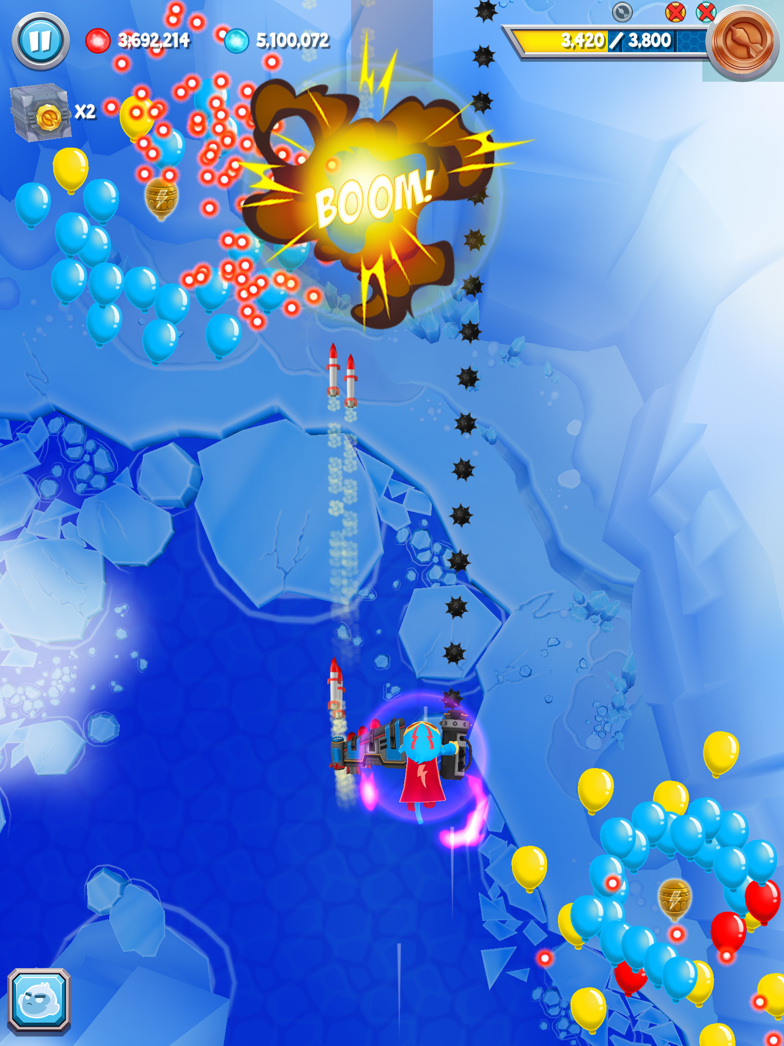 اسکرین شات 6 بازی Bloons Supermonkey 2