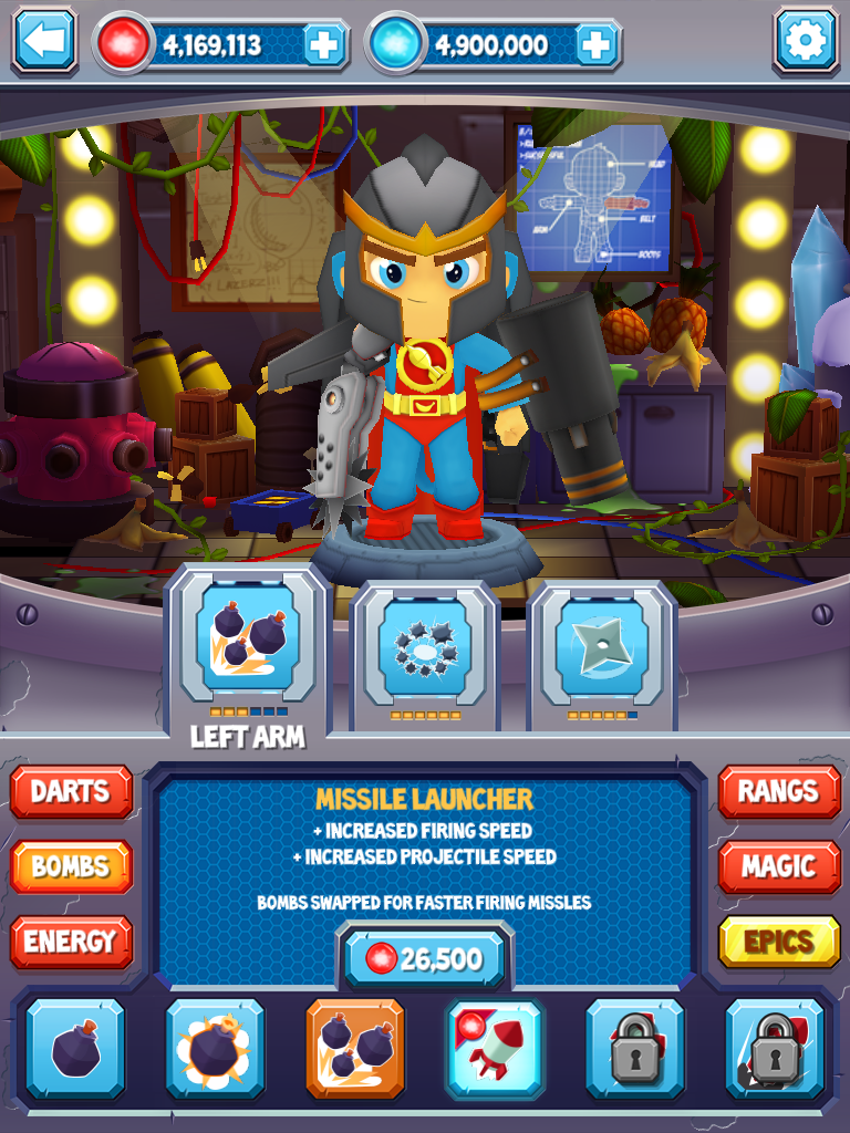 اسکرین شات 3 بازی Bloons Supermonkey 2
