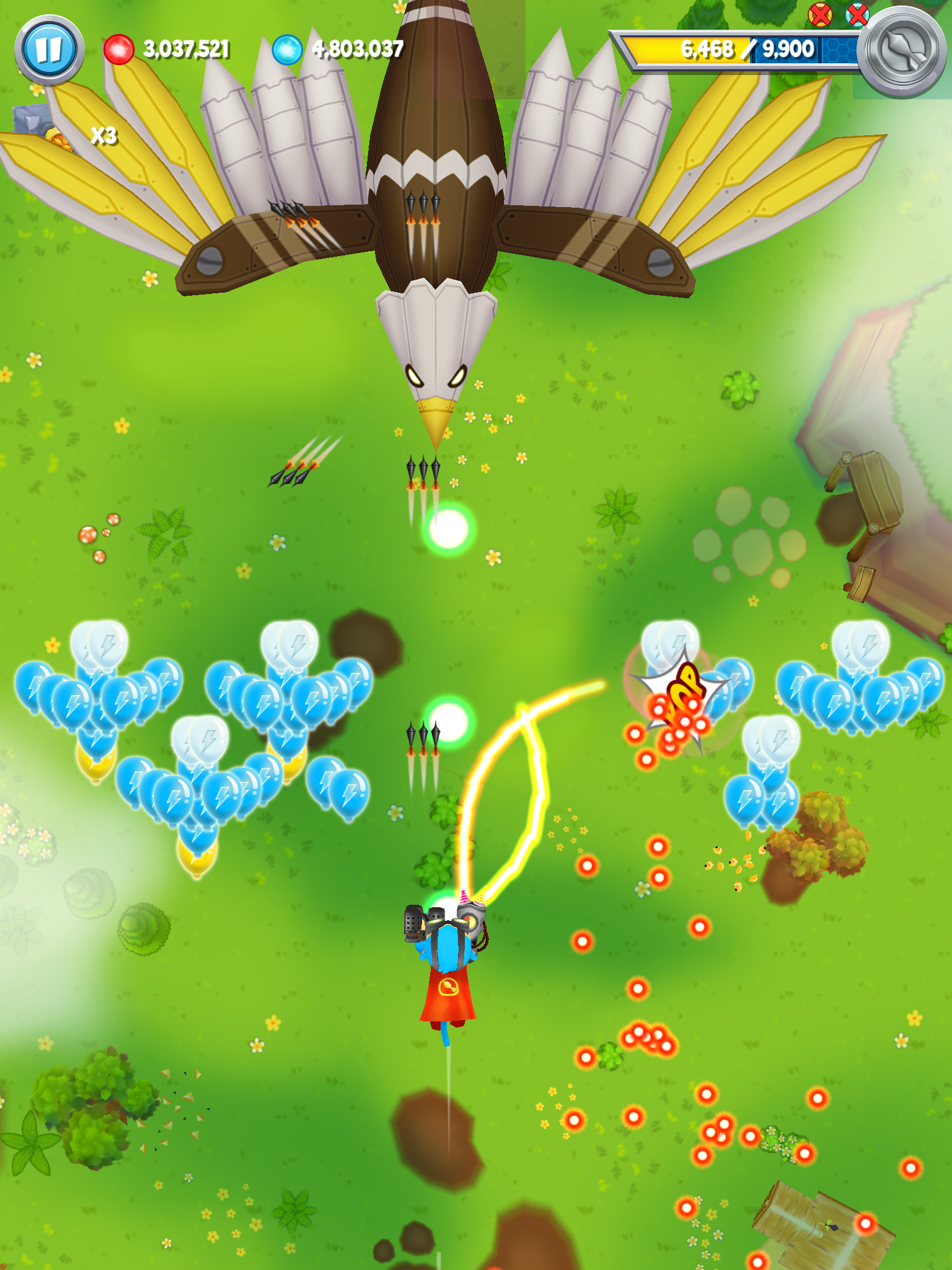 اسکرین شات 5 بازی Bloons Supermonkey 2
