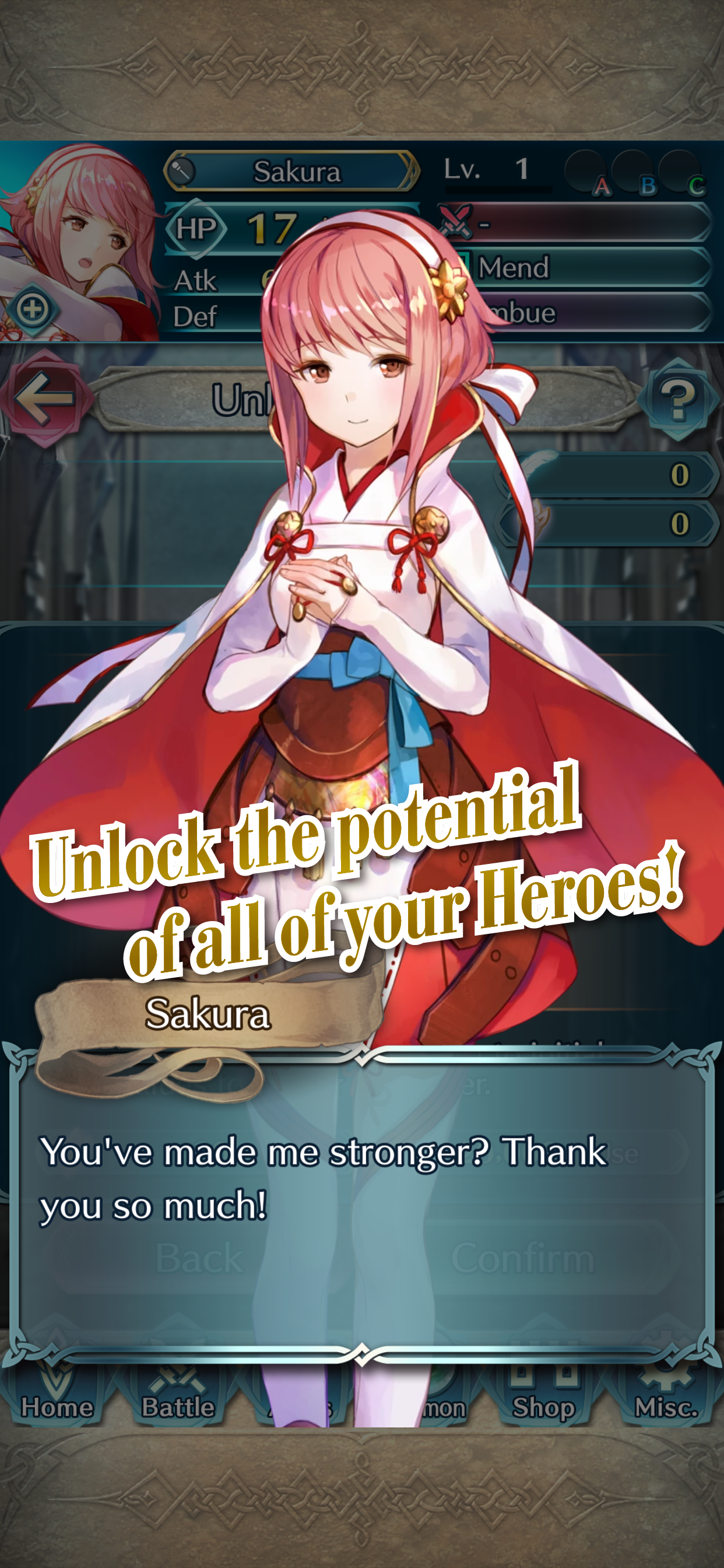 اسکرین شات 6 بازی Fire Emblem Heroes