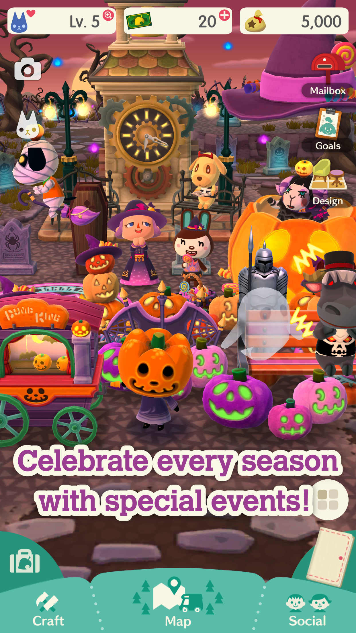 اسکرین شات 4 بازی Animal Crossing: Pocket Camp