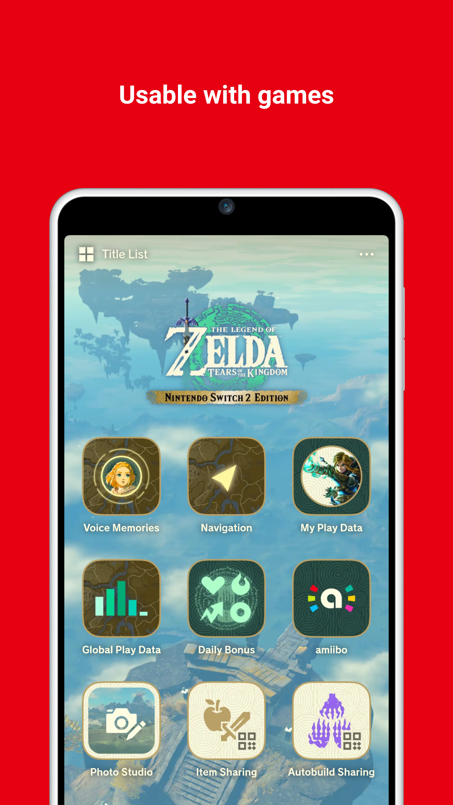 اسکرین شات 2 برنامه Nintendo Switch App