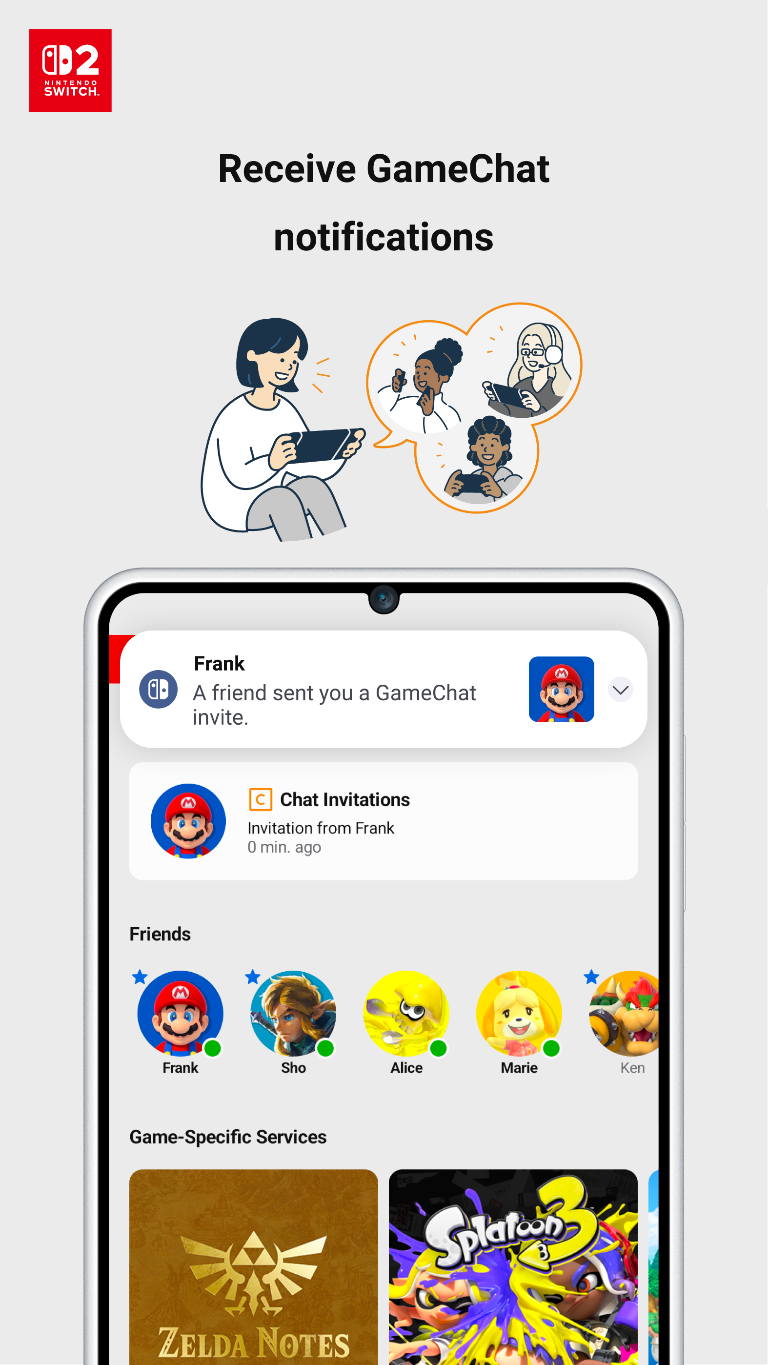 اسکرین شات 5 برنامه Nintendo Switch App