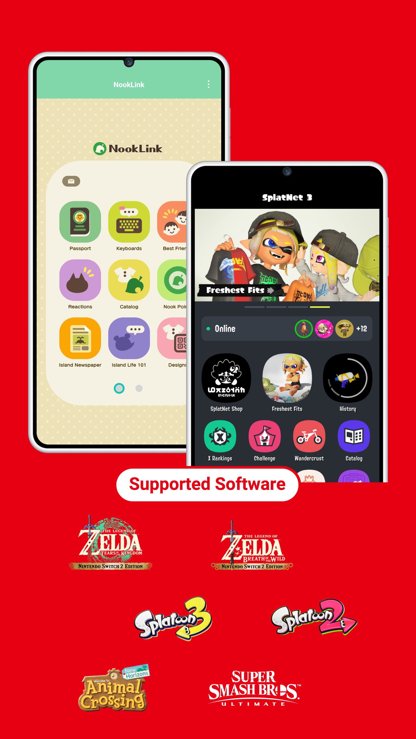 اسکرین شات 3 برنامه Nintendo Switch App