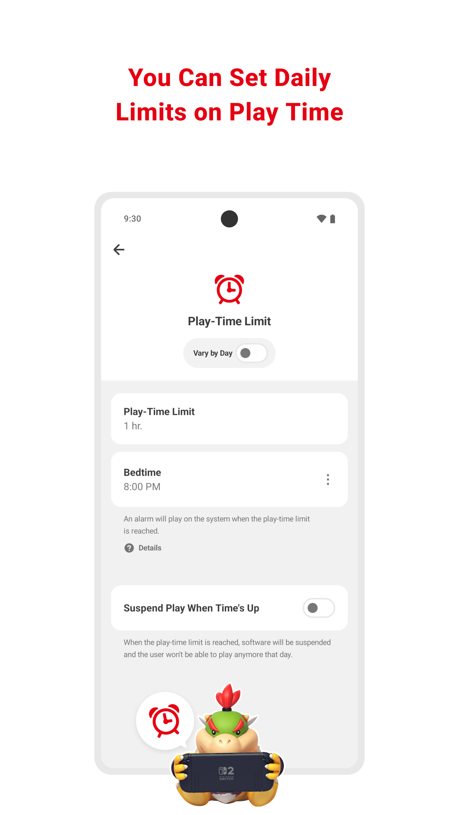 اسکرین شات 2 برنامه Nintendo Switch Parental Cont…