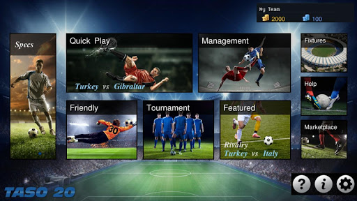 اسکرین شات 3 بازی TASO 3D - Football Game 2020
