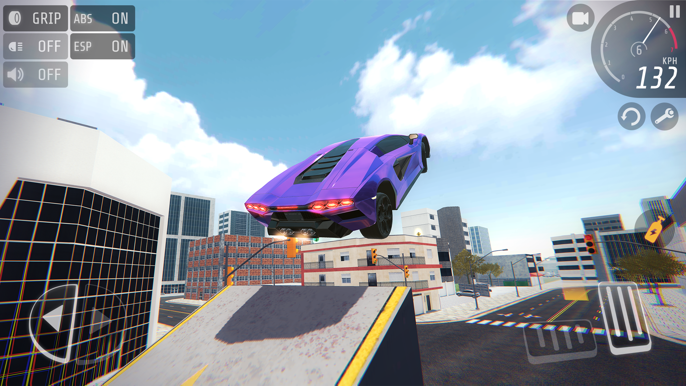 اسکرین شات 3 بازی Nitro Speed car racing games