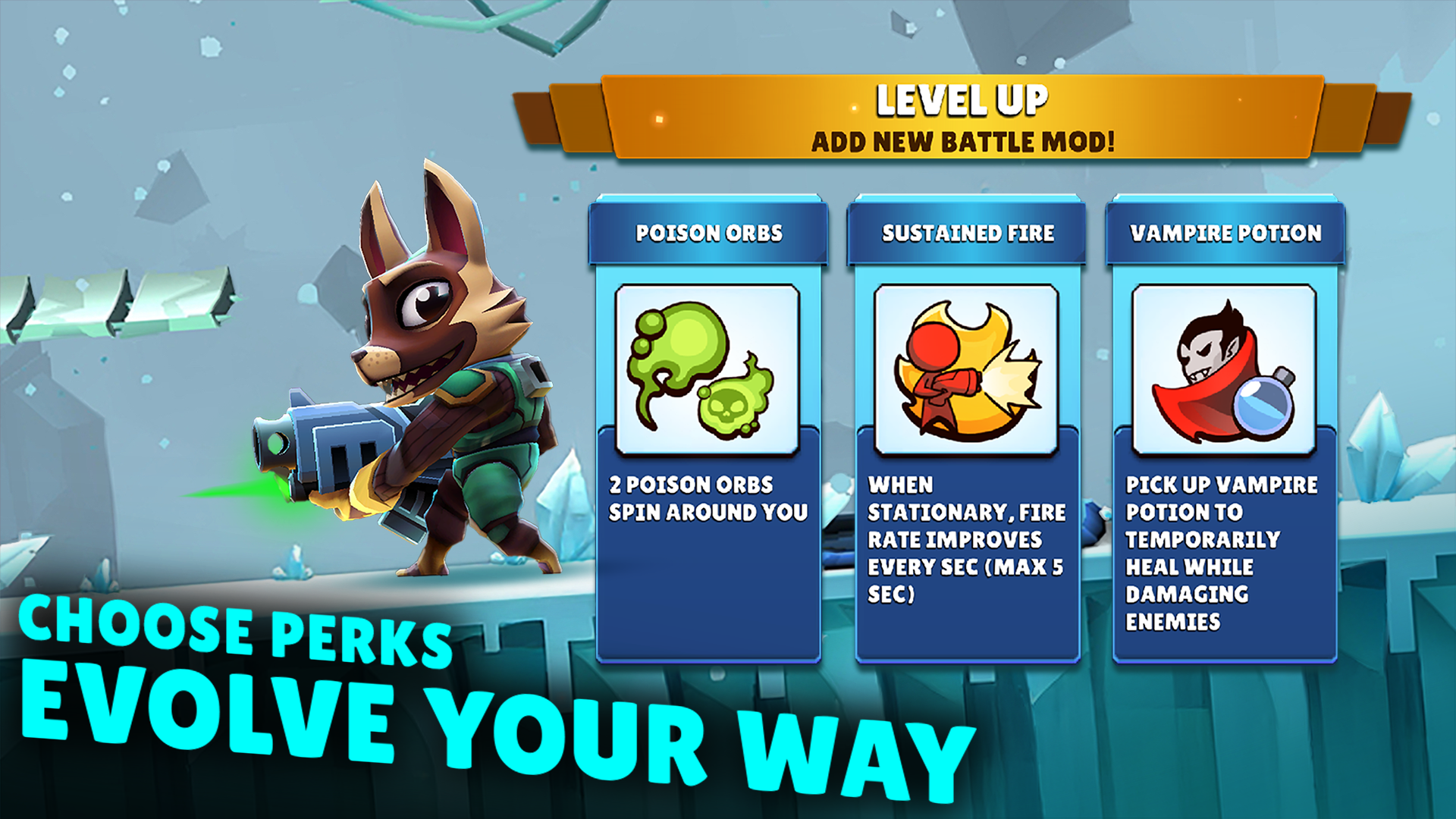 اسکرین شات 3 بازی Autogun Heroes: Run and Gun