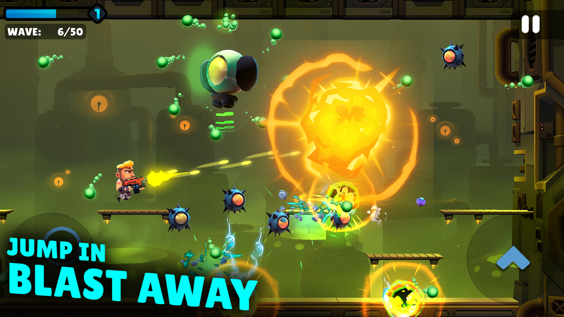 اسکرین شات 1 بازی Autogun Heroes: Run and Gun