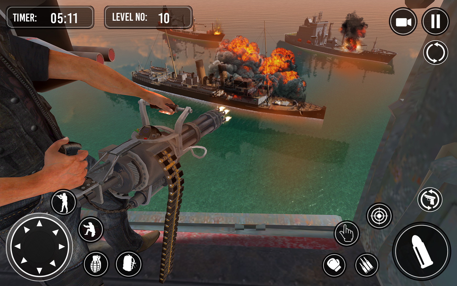 اسکرین شات 4 بازی Gunship Battle: Shooting Games