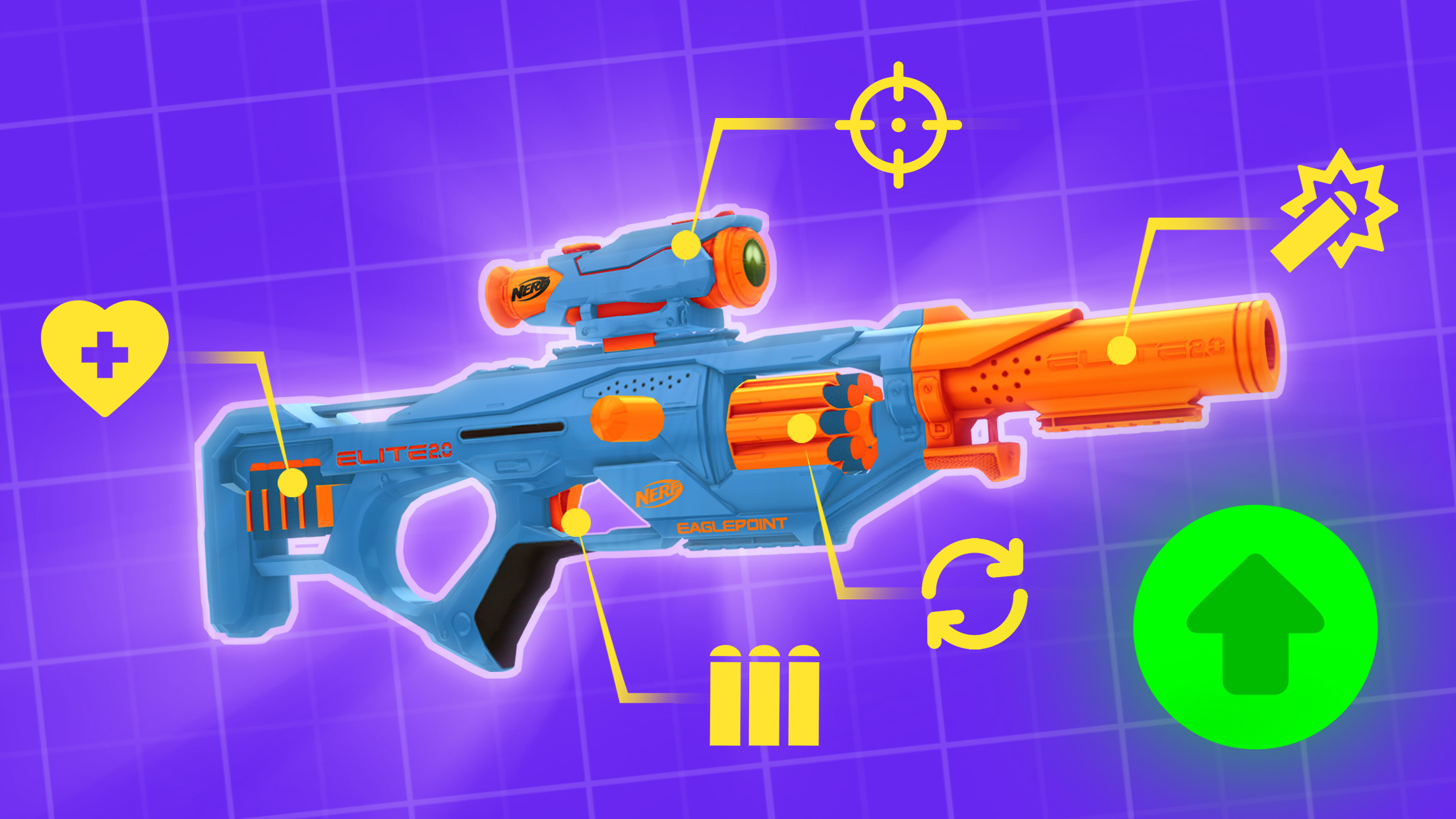 اسکرین شات 4 بازی NERF: Superblast Online FPS