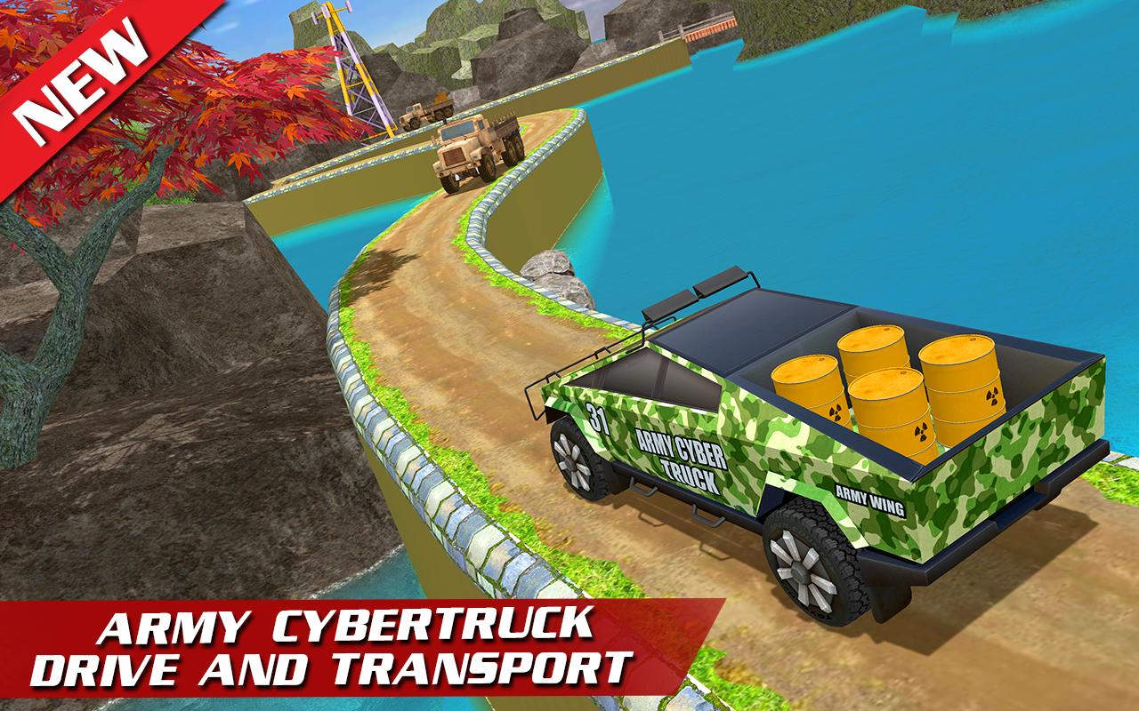 اسکرین شات 1 بازی Offroad US Army Truck Driving