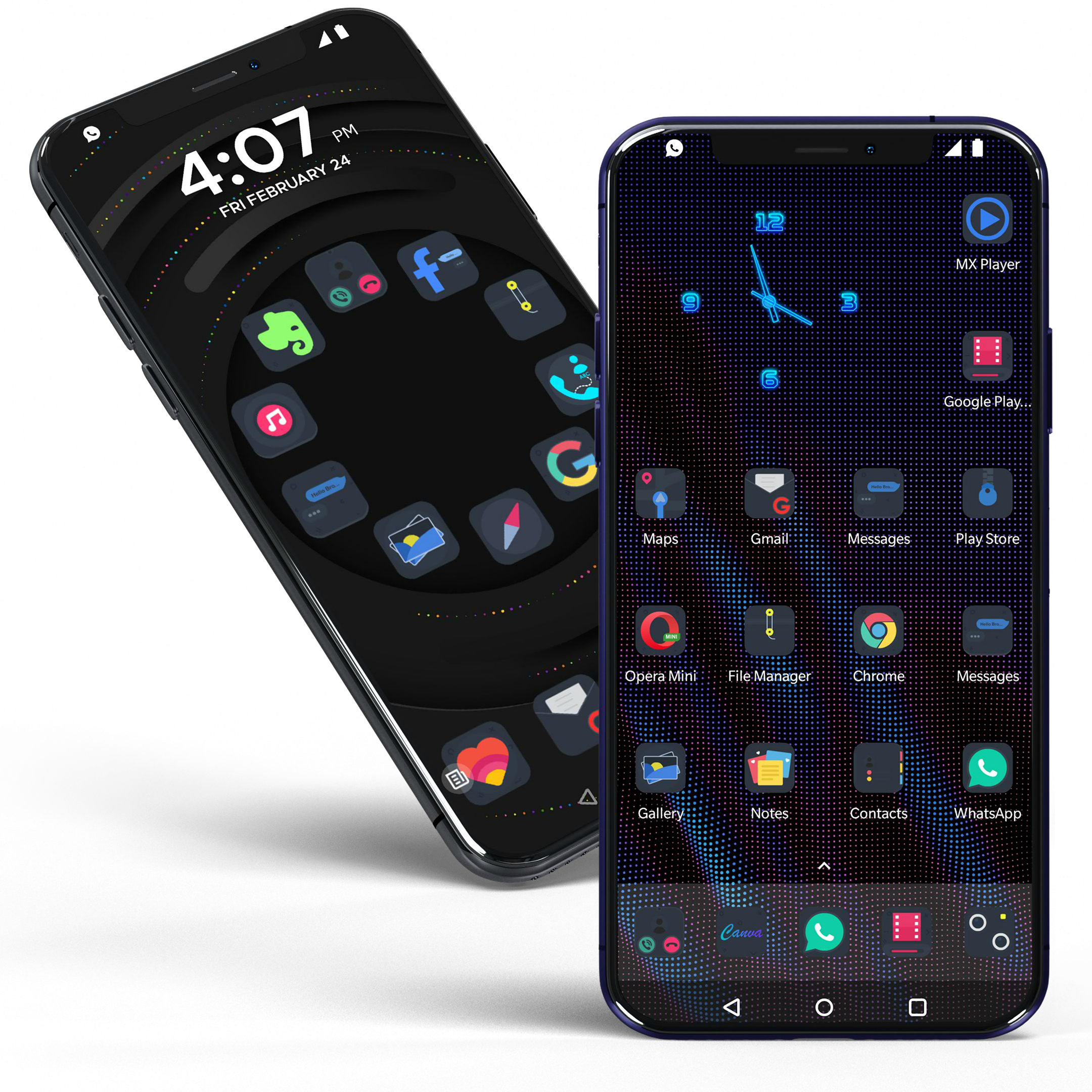 اسکرین شات 3 برنامه Black Theme