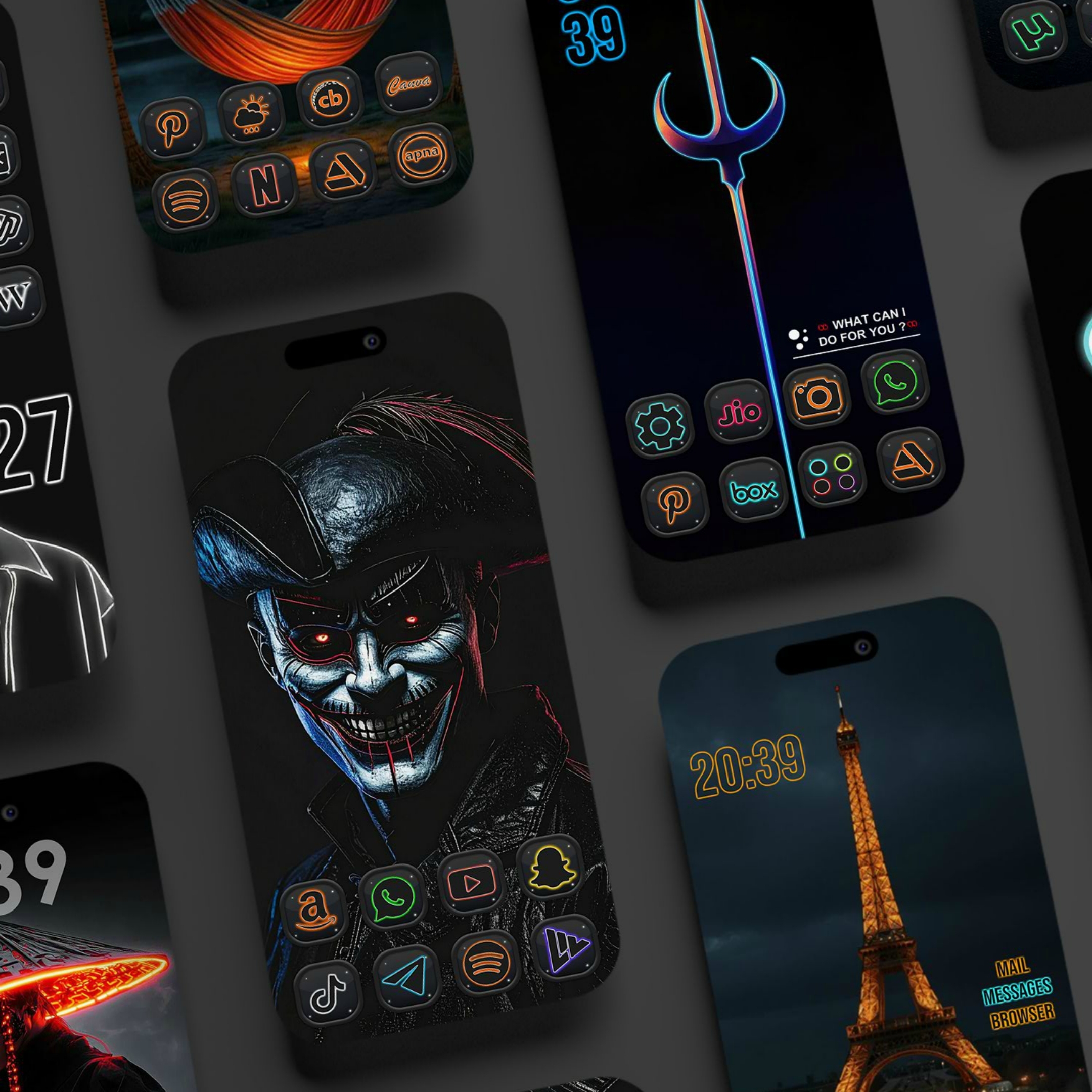 اسکرین شات 2 برنامه Themes 2025