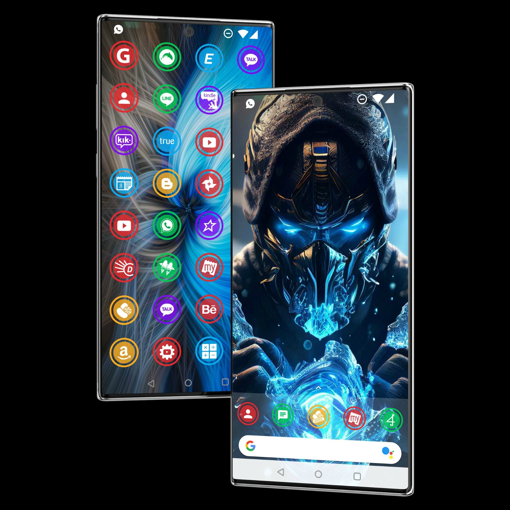 اسکرین شات 2 برنامه Themes App