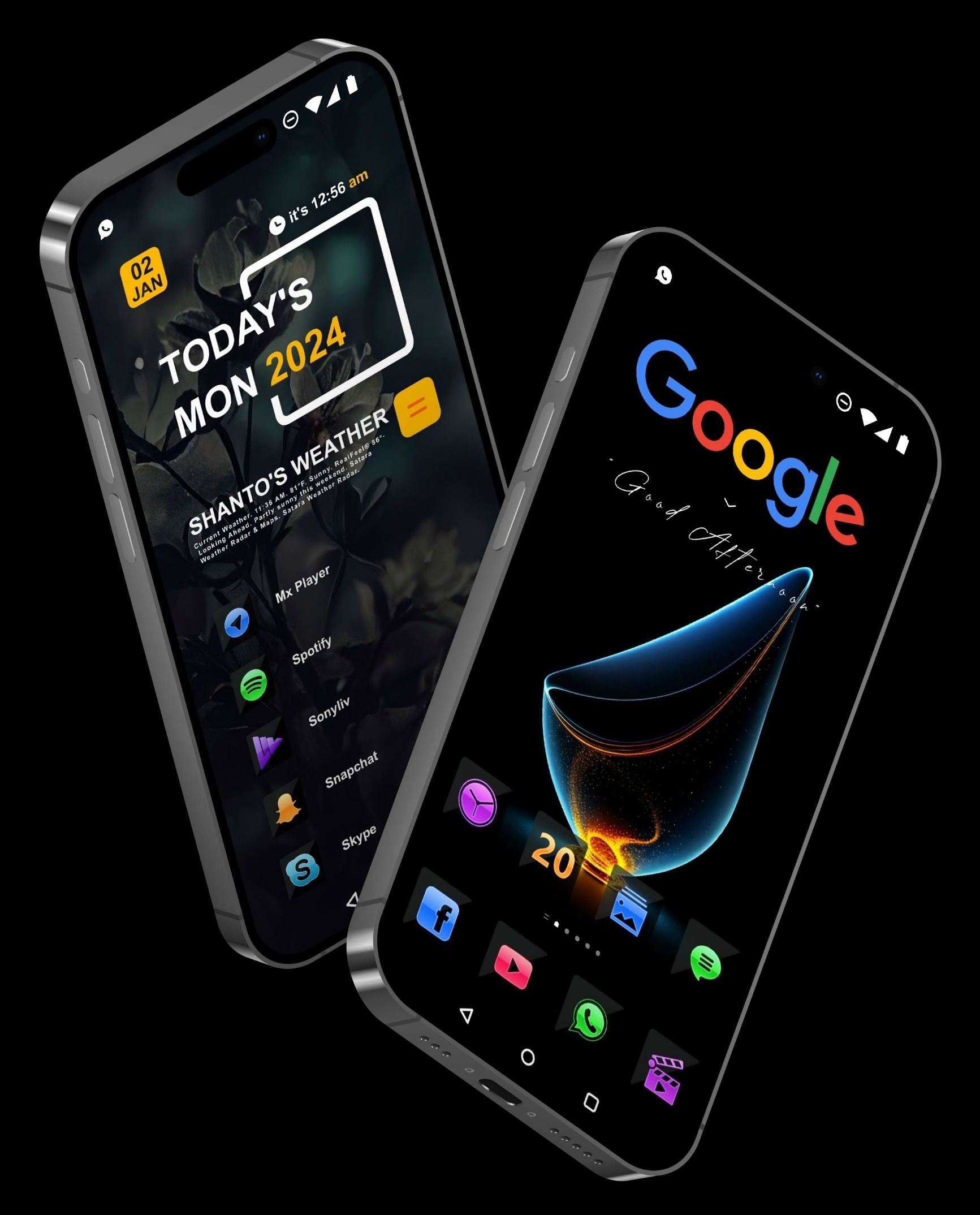 اسکرین شات 1 برنامه HD Themes