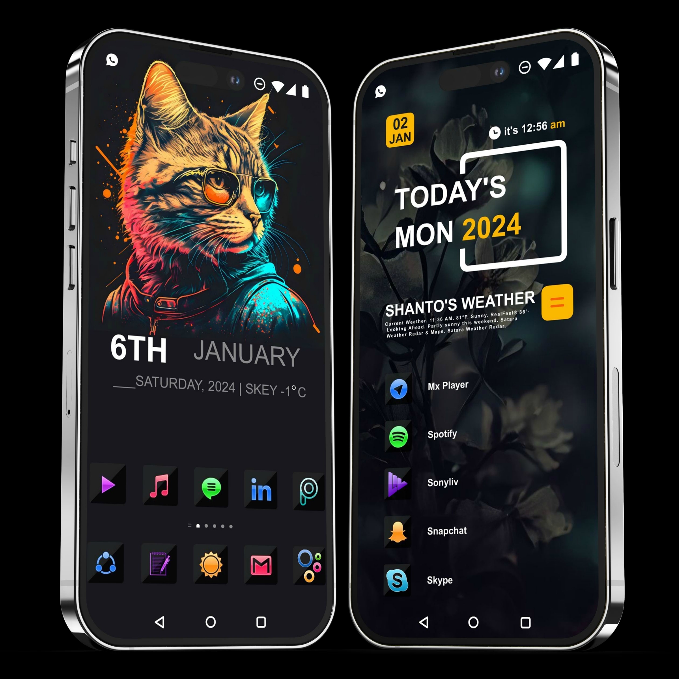 اسکرین شات 3 برنامه HD Themes