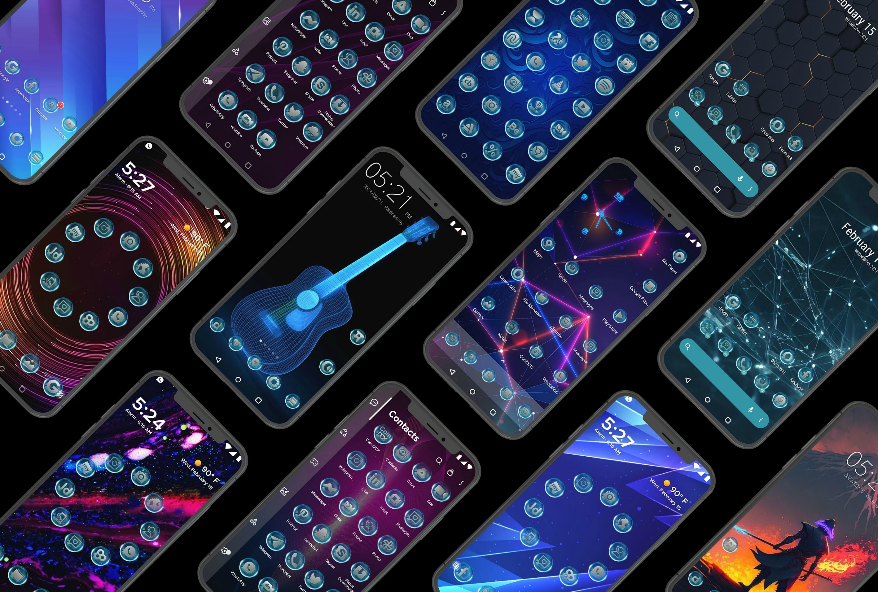 اسکرین شات 1 برنامه Themes for Samsung