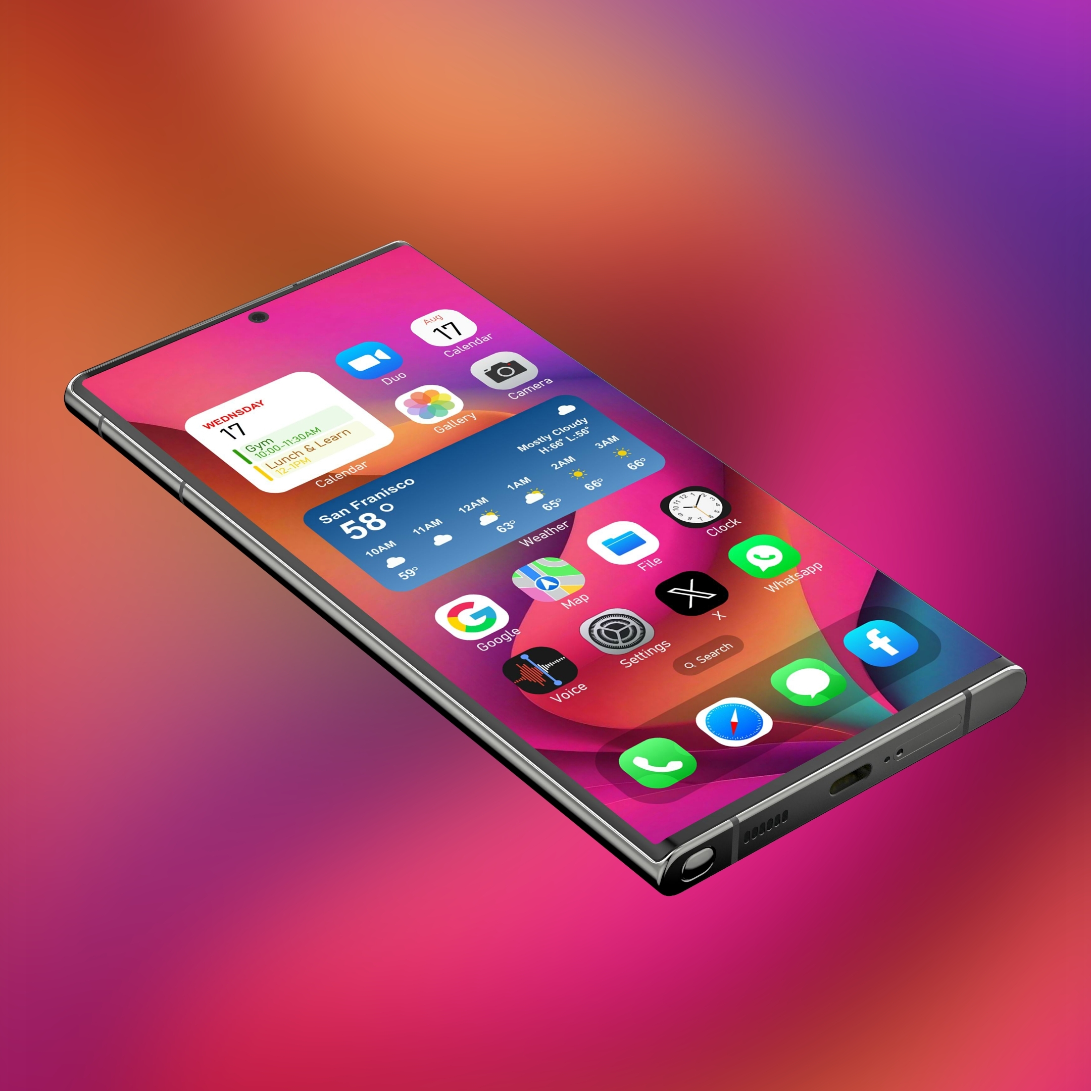 اسکرین شات 3 برنامه Themes for Samsung