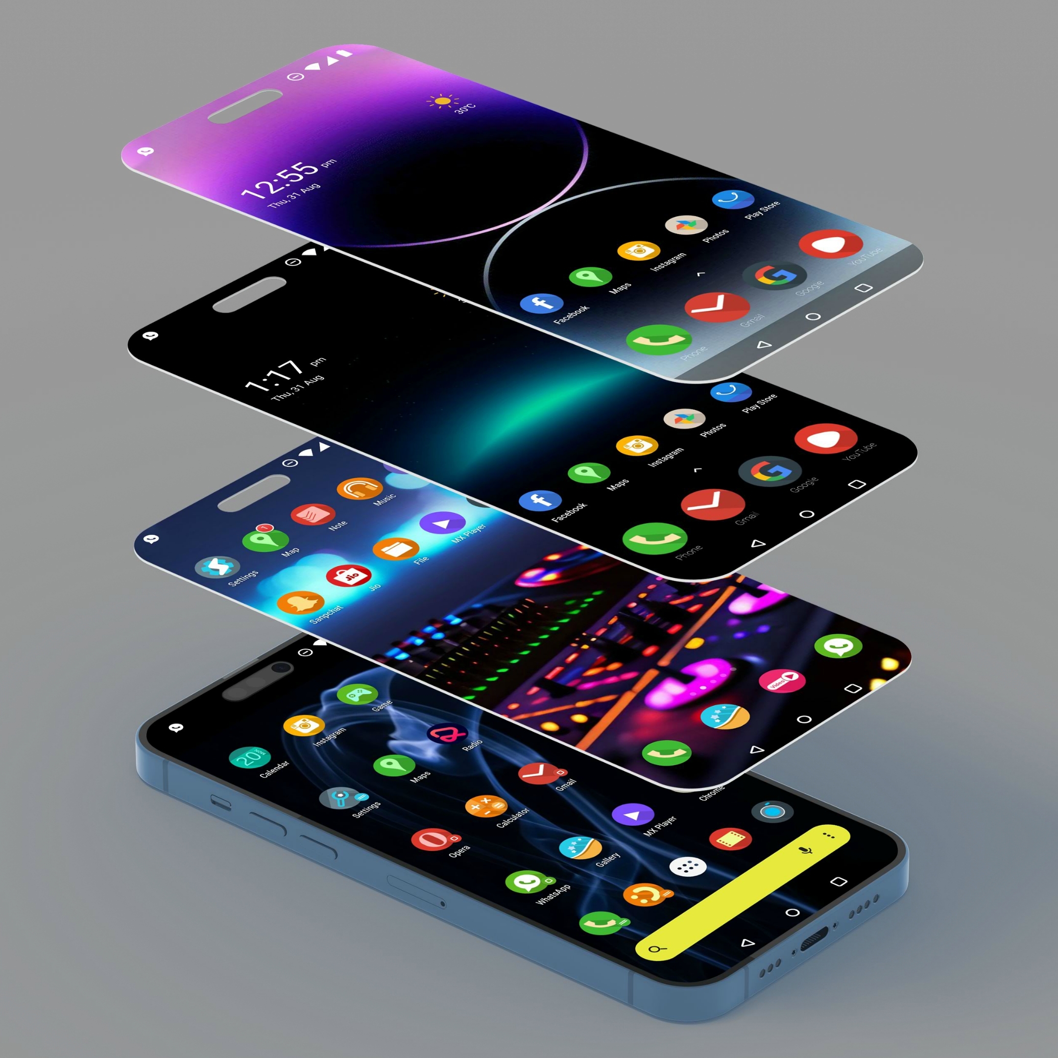 اسکرین شات 6 برنامه Icon pack for Android ™