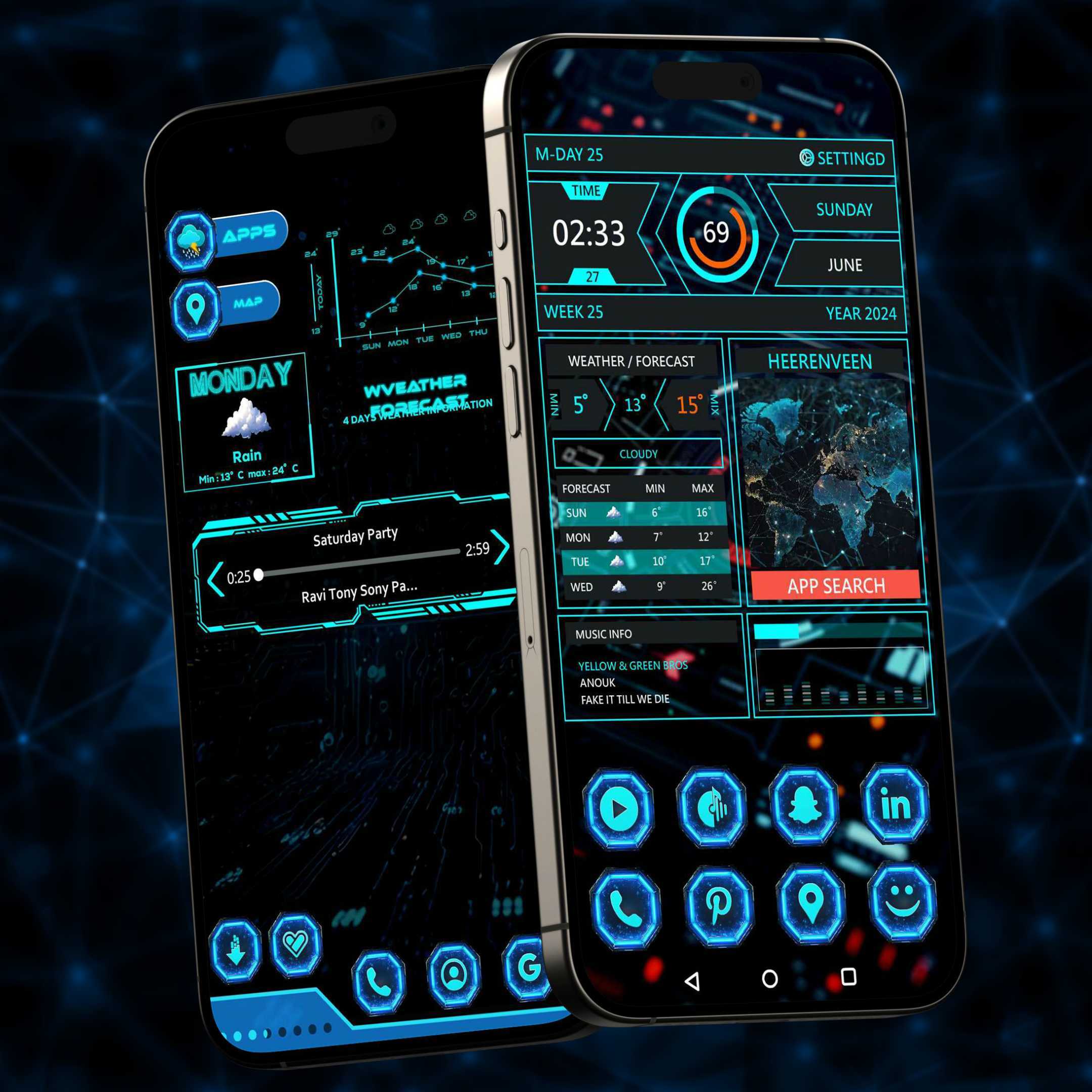 اسکرین شات 4 برنامه Nix icon pack