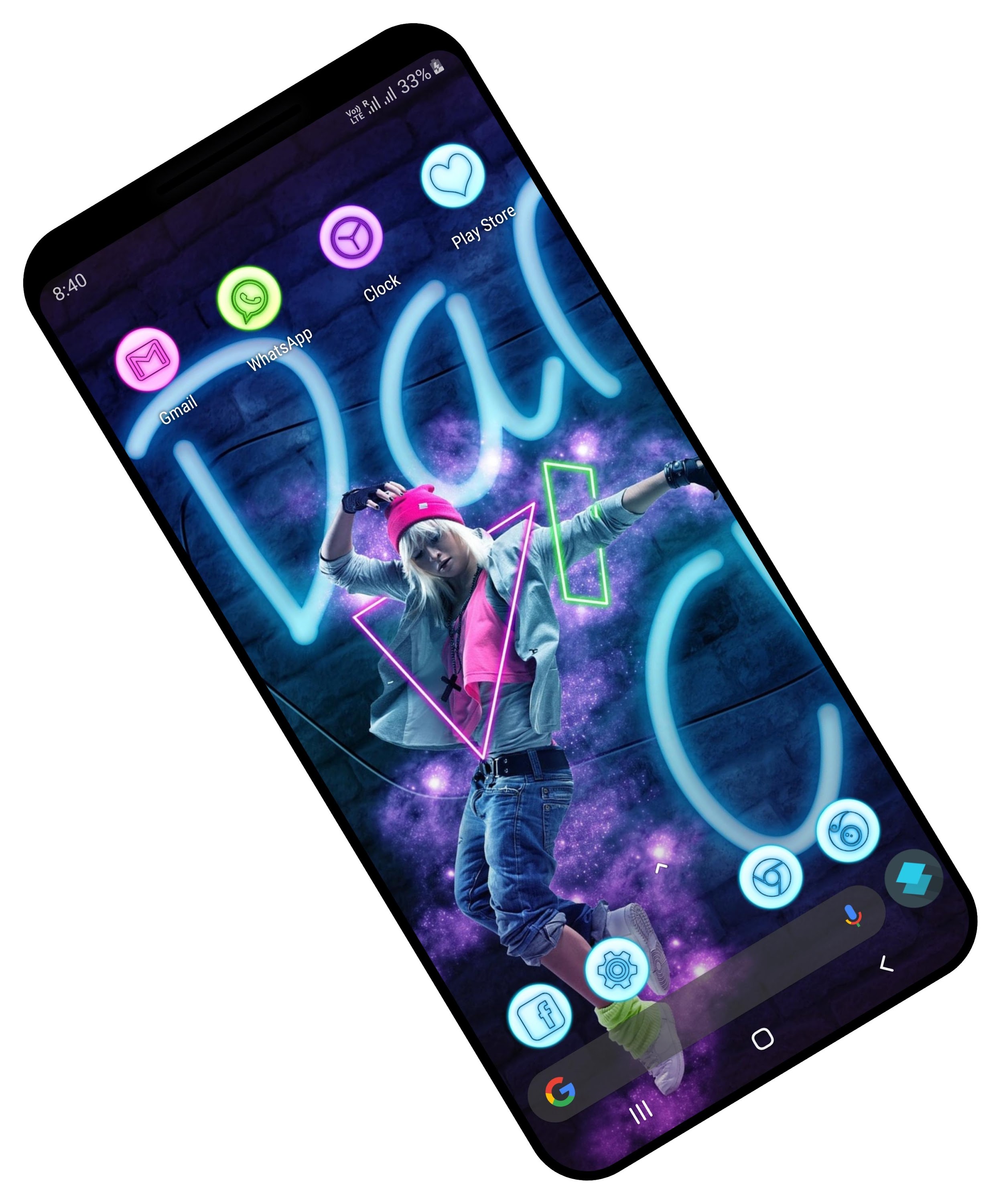 اسکرین شات 2 برنامه Glow theme