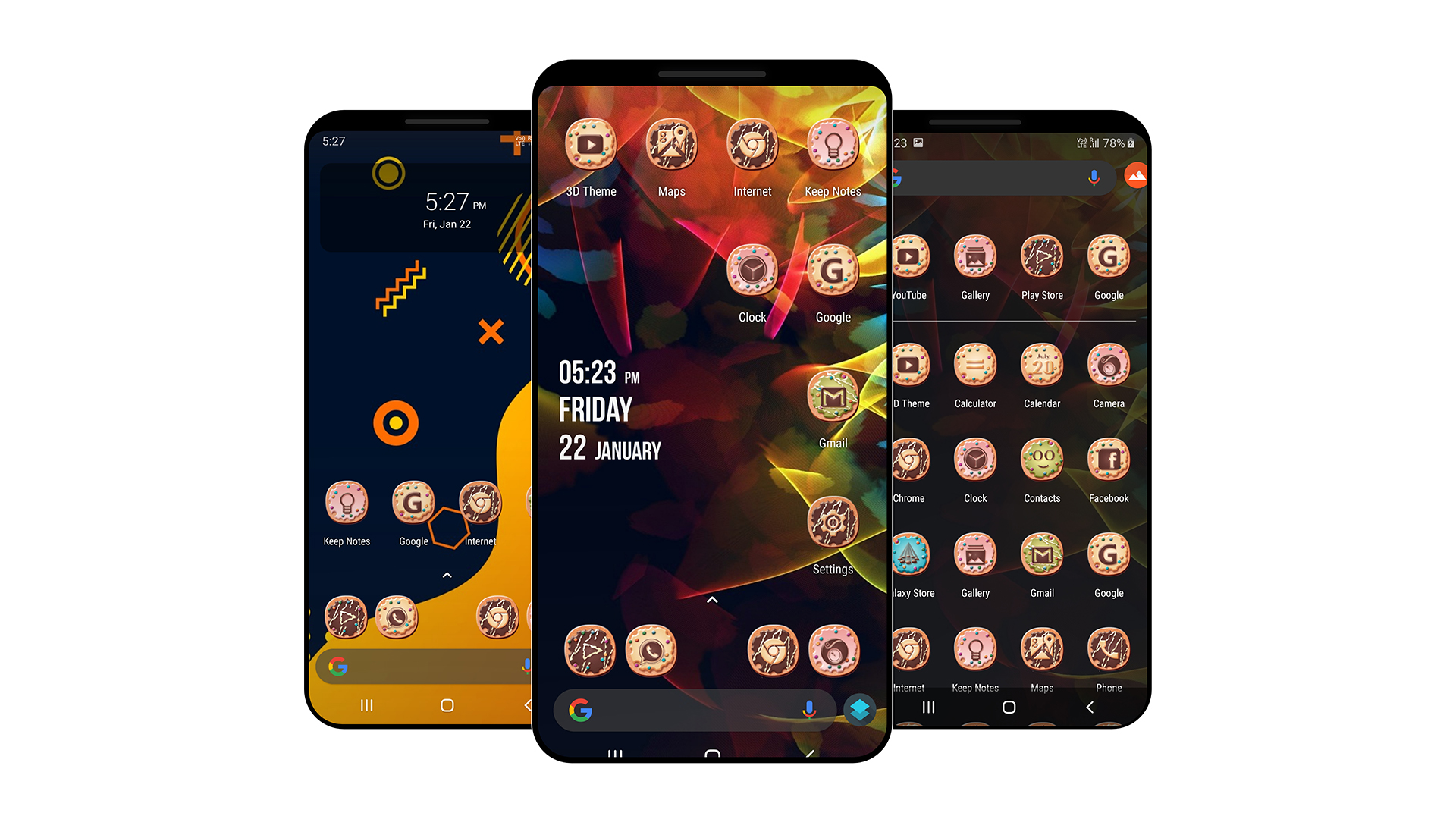 اسکرین شات 1 برنامه Themes HD