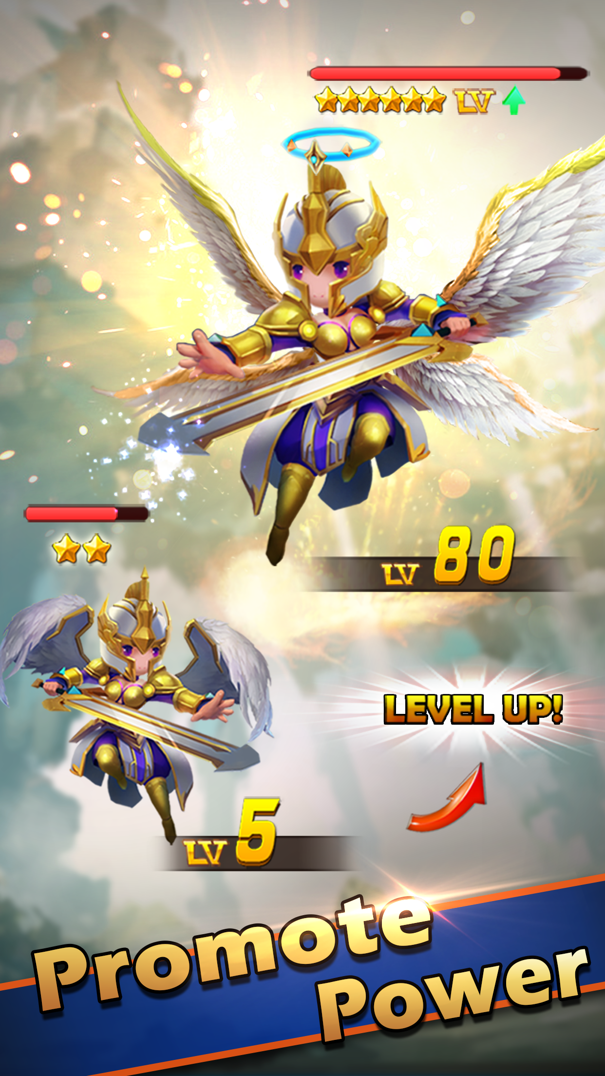 اسکرین شات 6 بازی Hyper Heroes: Marble-Like RPG