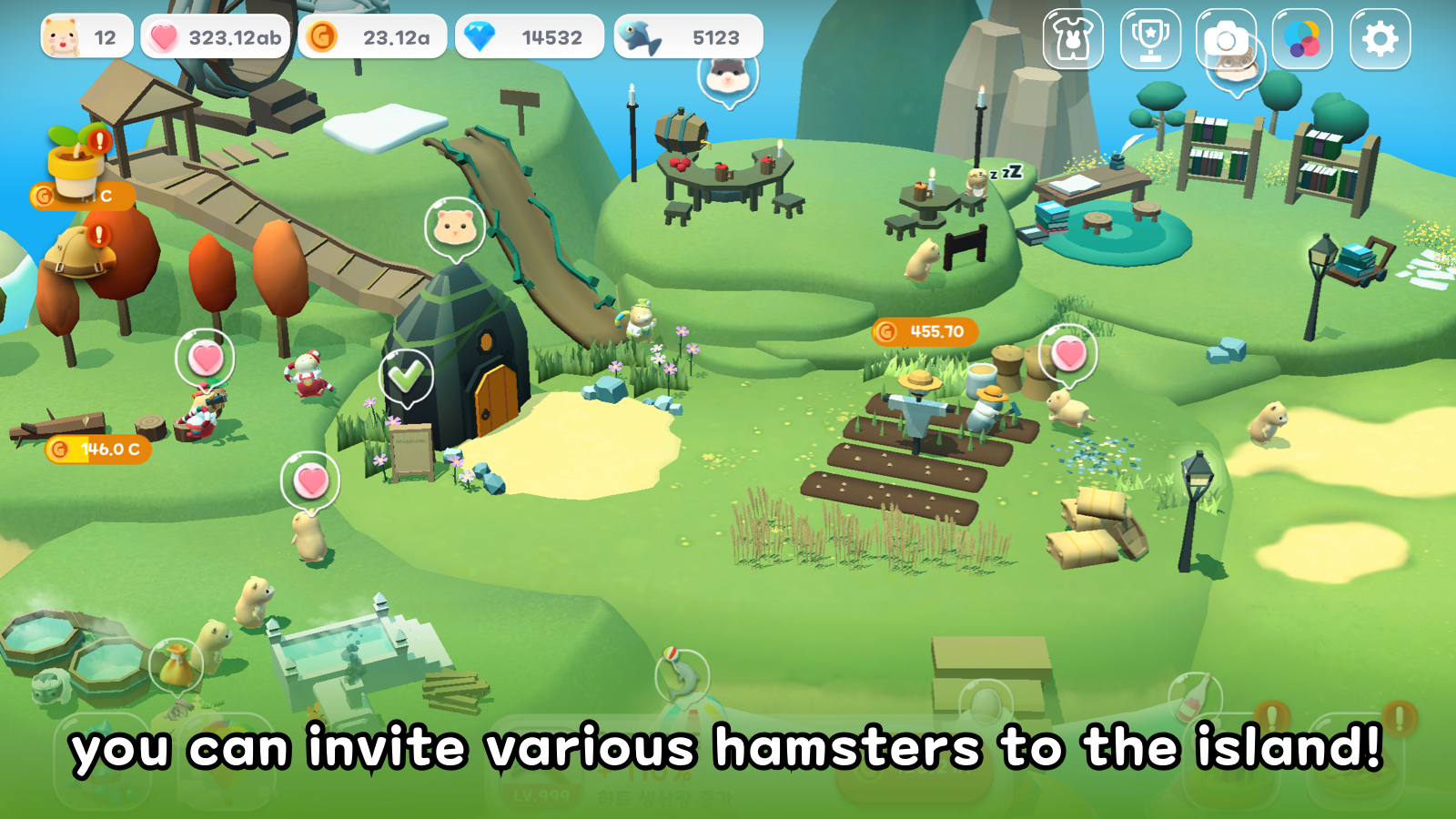 اسکرین شات 5 بازی Hamster Village