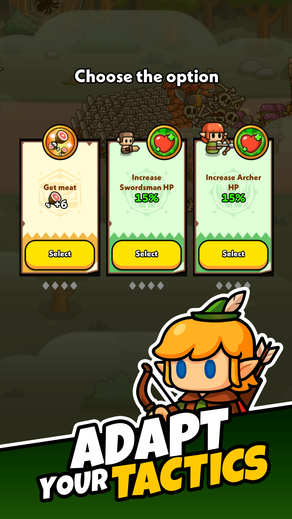 اسکرین شات 6 بازی Tiny Warriors Rush - Idle TD