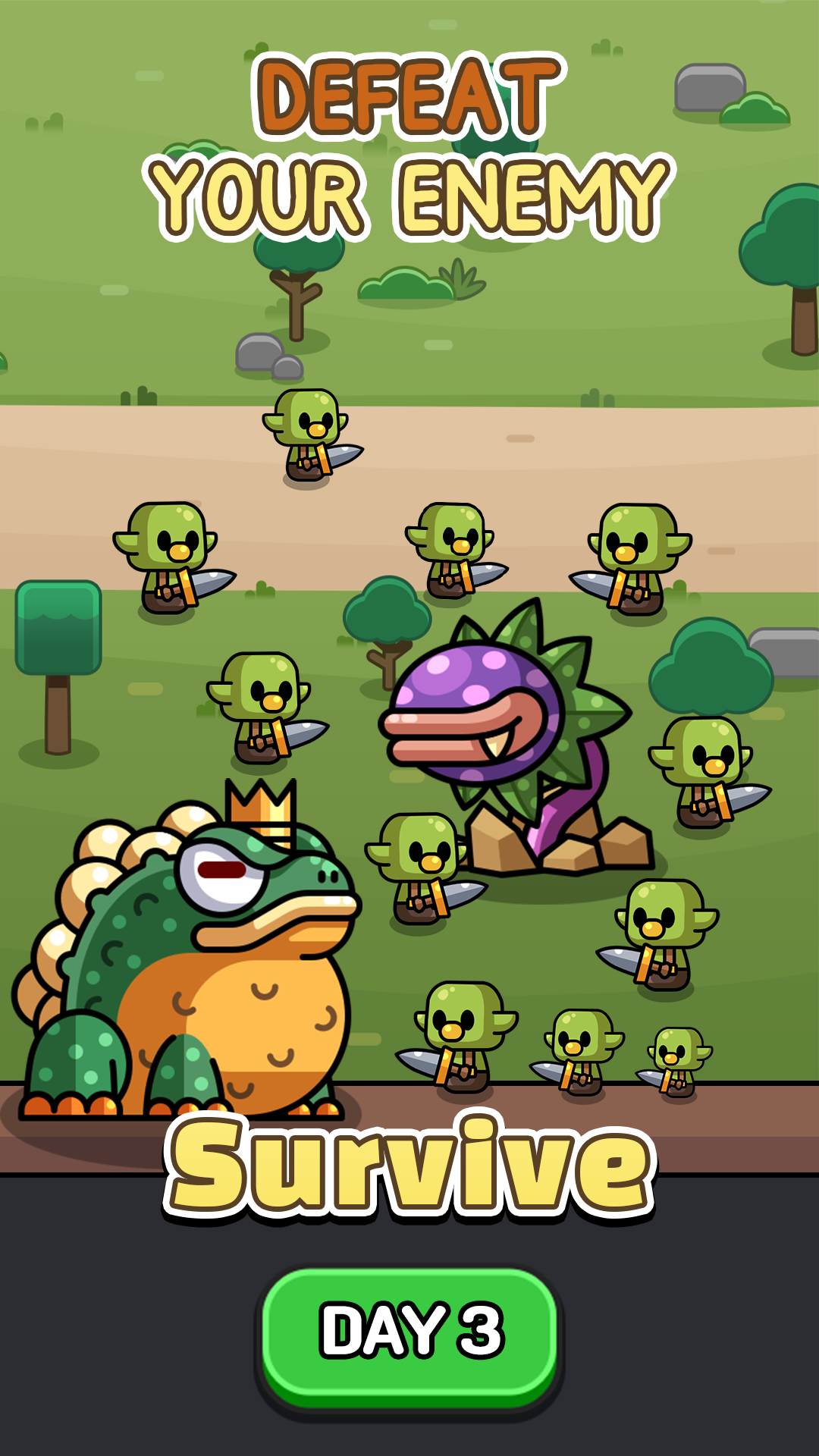 اسکرین شات 3 بازی Tiny Warriors Rush - Idle TD