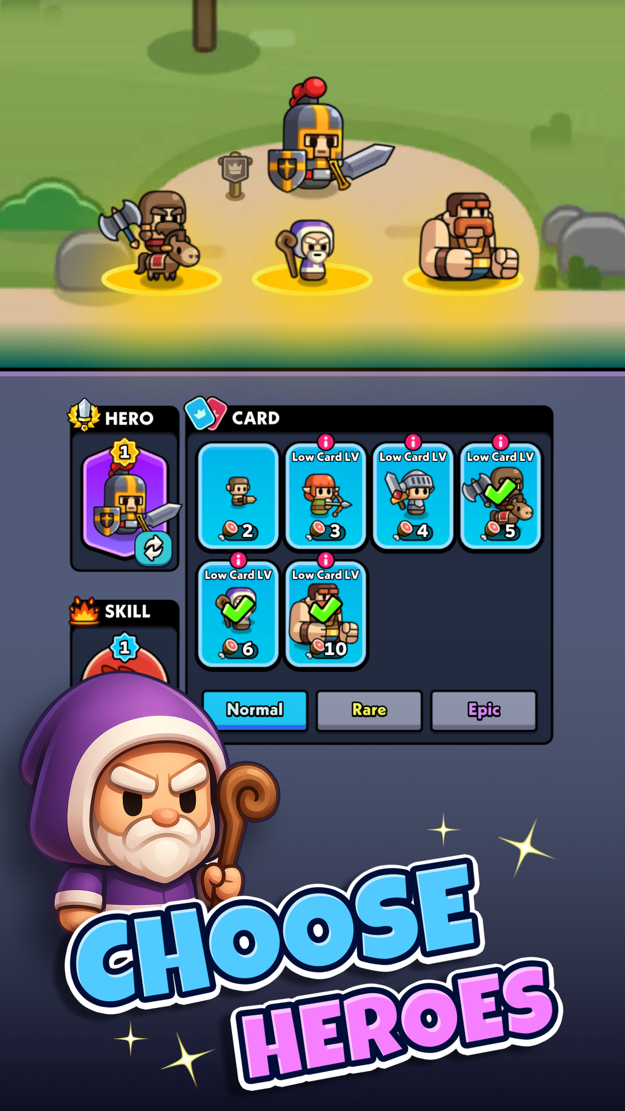 اسکرین شات 6 بازی Tiny Warriors Rush - Idle TD