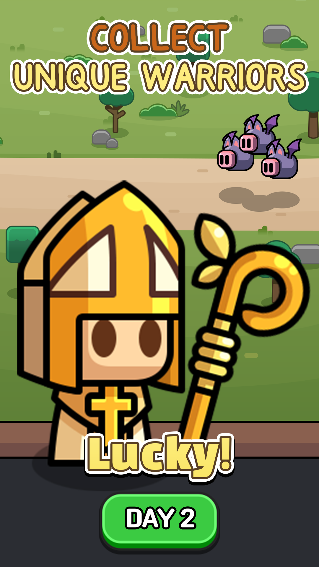 اسکرین شات 2 بازی Tiny Warriors Rush - Idle TD