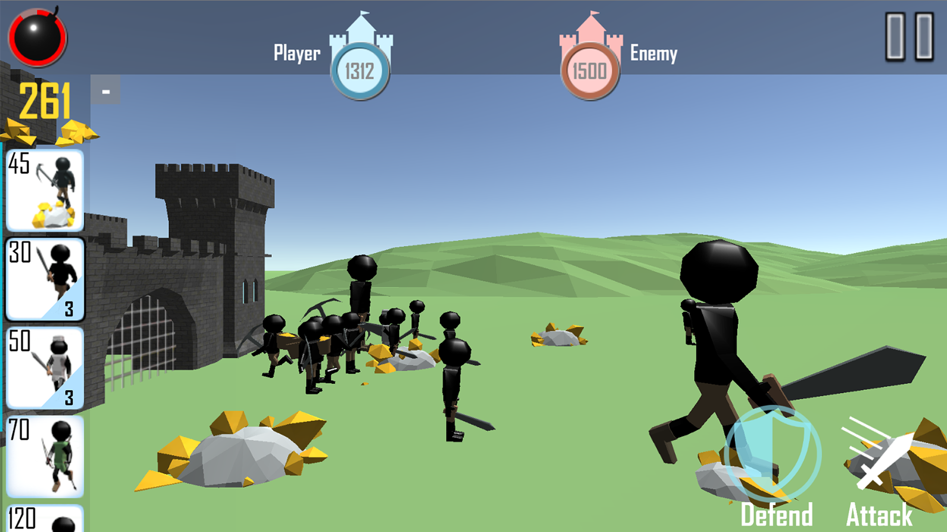 اسکرین شات 1 بازی Stickman: Legacy of War 3D