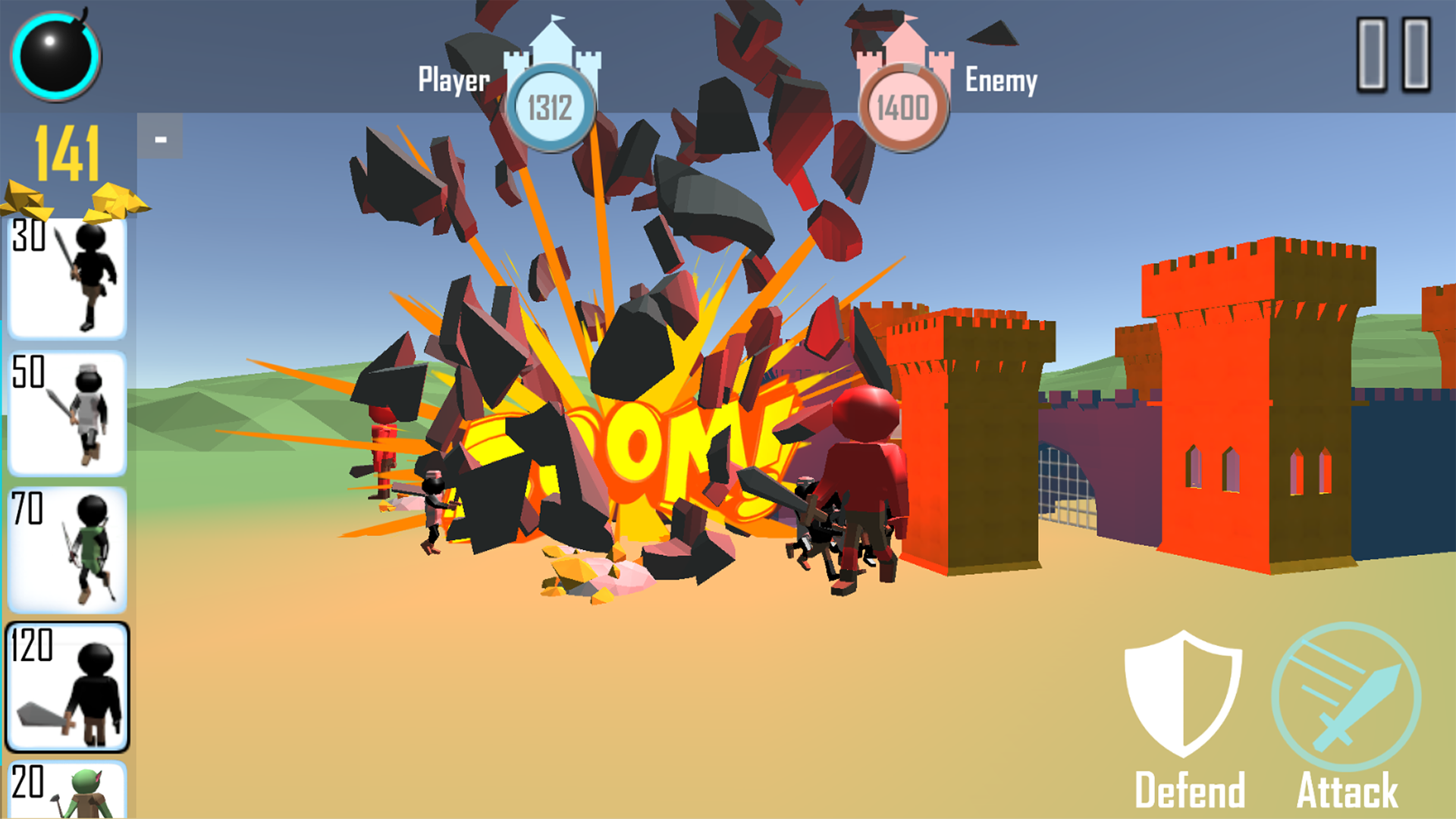 اسکرین شات 3 بازی Stickman: Legacy of War 3D