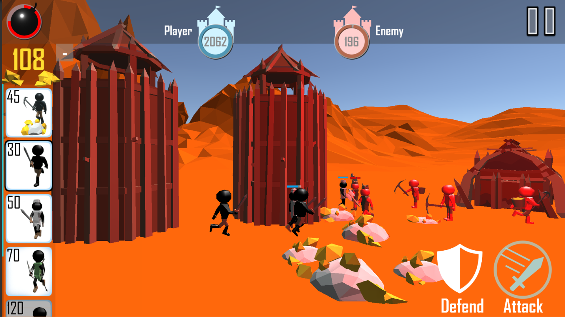 اسکرین شات 4 بازی Stickman: Legacy of War 3D