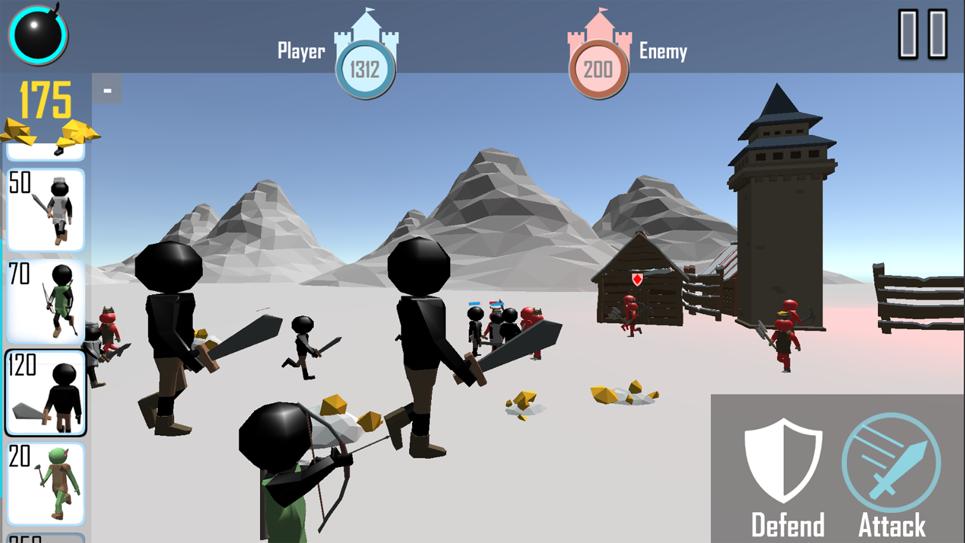 اسکرین شات 2 بازی Stickman: Legacy of War 3D
