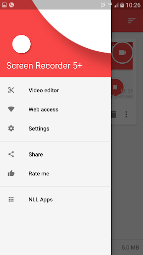 اسکرین شات 1 برنامه Screen Recorder