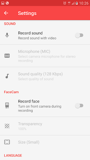 اسکرین شات 7 برنامه Screen Recorder