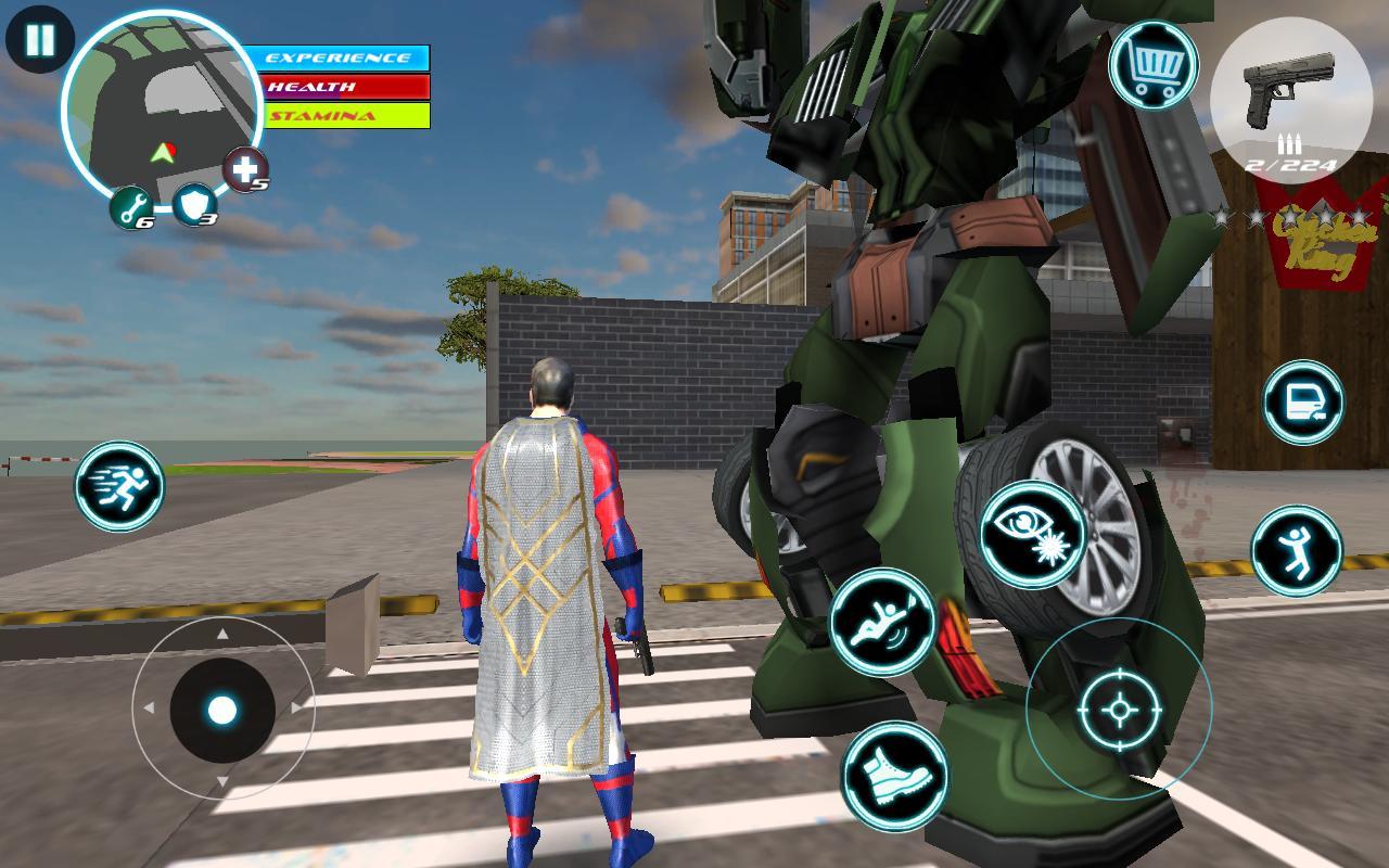 اسکرین شات 1 بازی Superhero: Battle for Justice