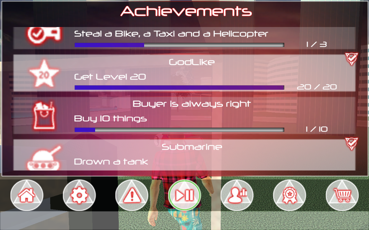 اسکرین شات 4 بازی Superheroes City