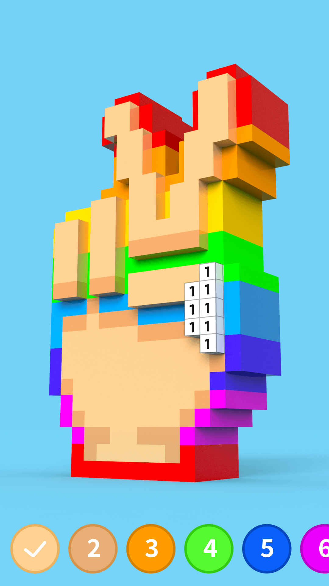 اسکرین شات 5 برنامه Number Coloring