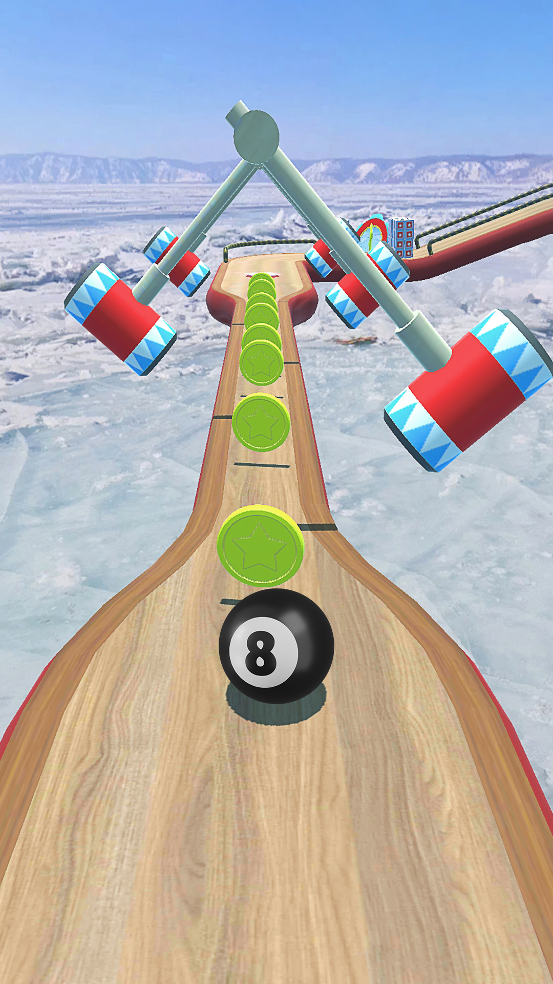اسکرین شات 6 بازی Rolling Balls 3D: Sky Race