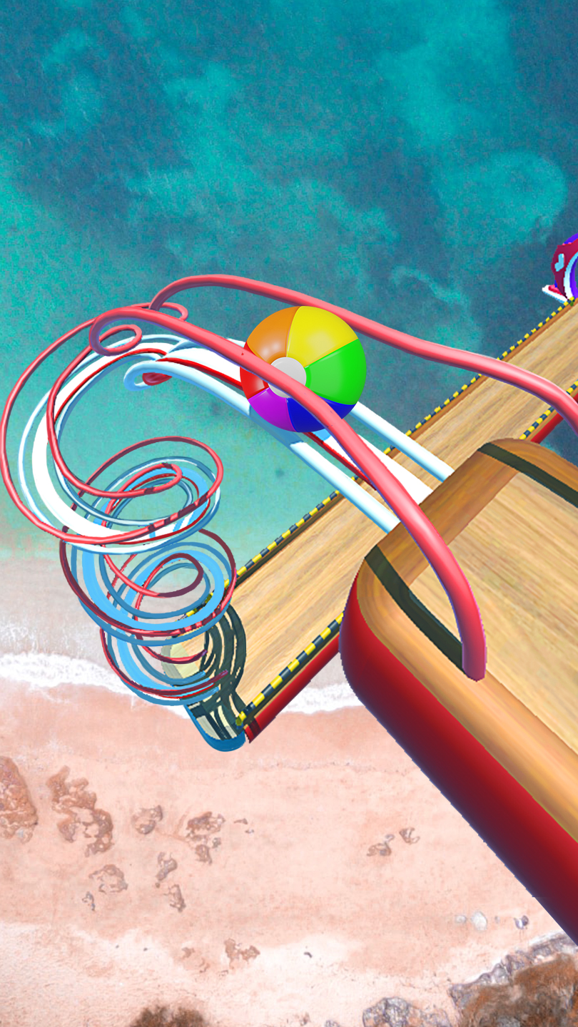 اسکرین شات 5 بازی Rolling Balls 3D: Sky Race
