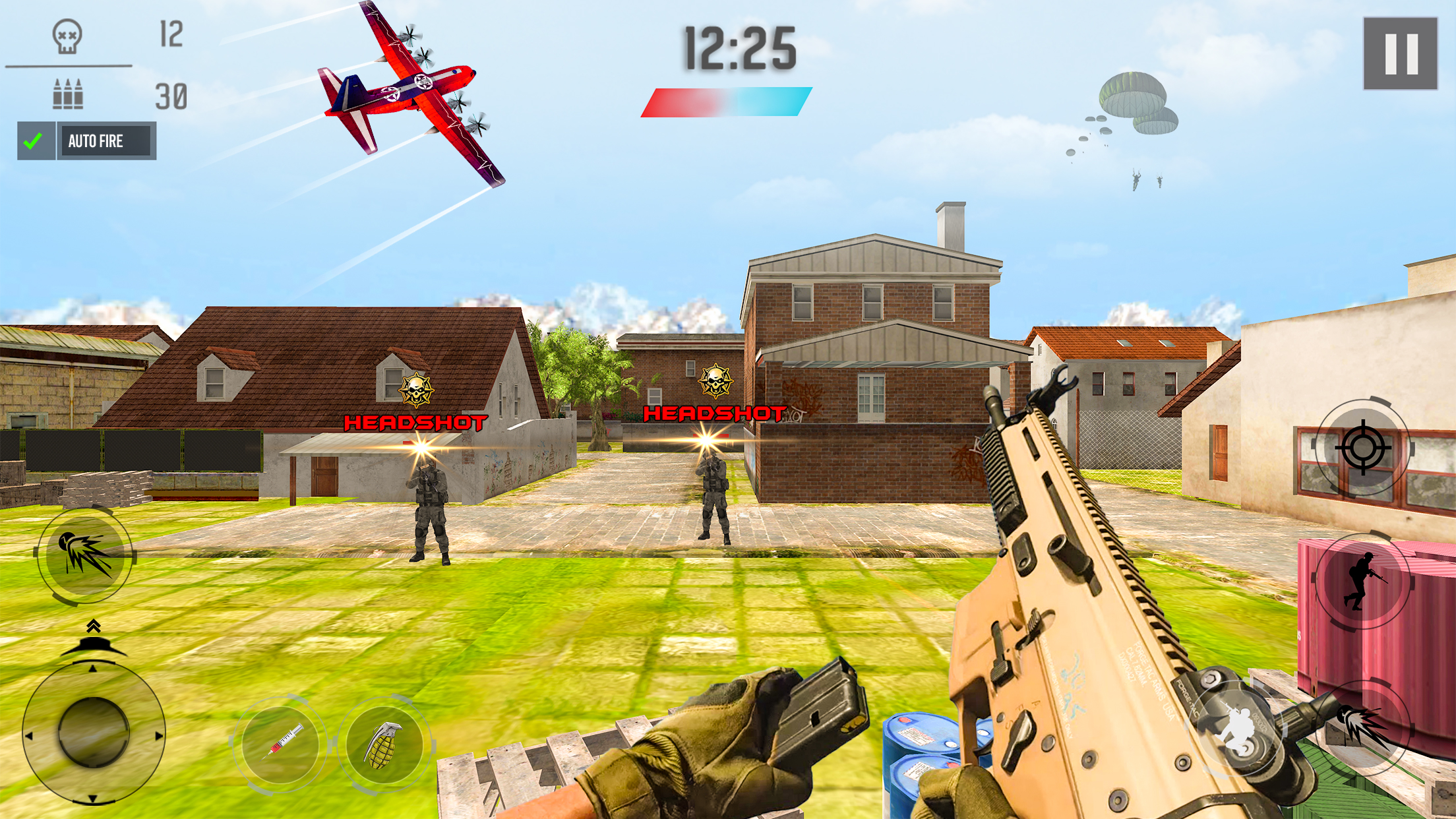 اسکرین شات 6 بازی Battleground Gun Fire Games 3D