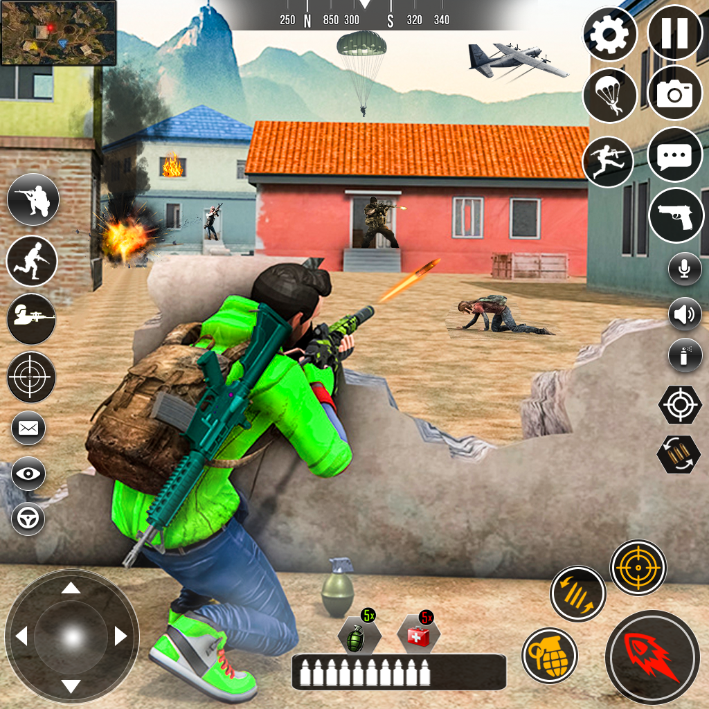 اسکرین شات 1 بازی Battleground Gun Fire Games 3D