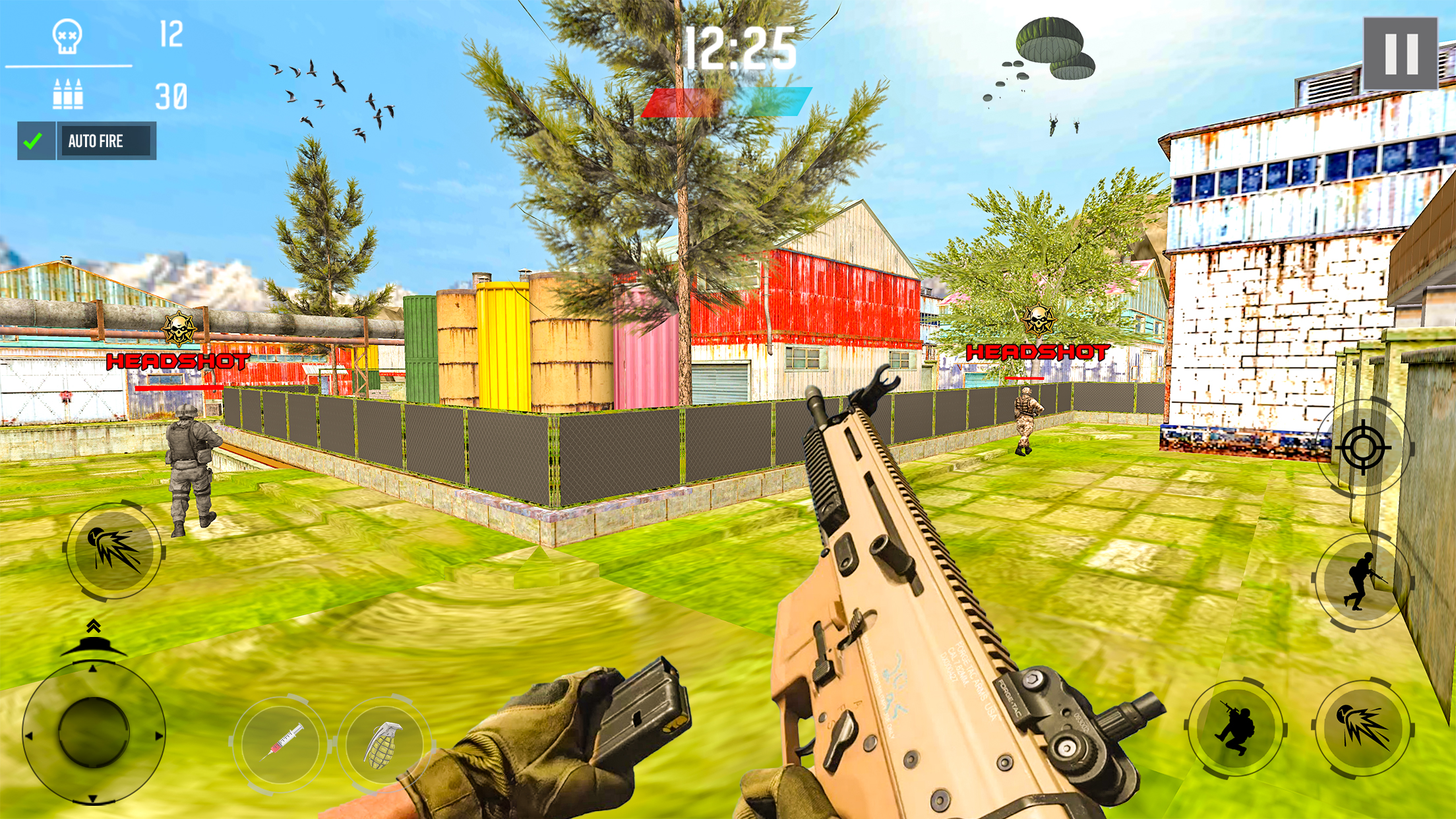 اسکرین شات 2 بازی Battleground Gun Fire Games 3D